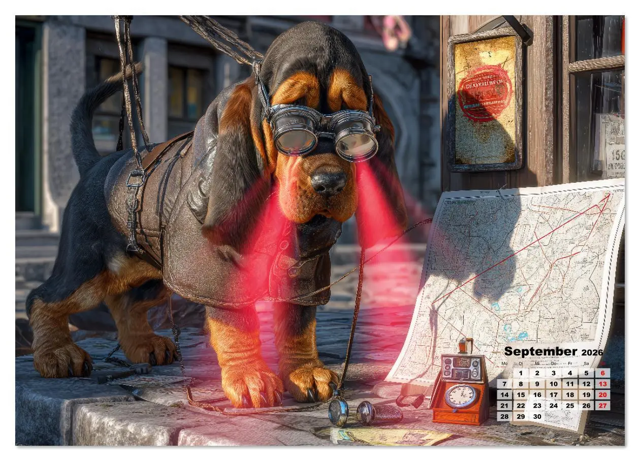 Bild: 9783516623543 | Die Spürnasen - 12 Hunde, 12 Fälle, der Kinderkalender für...