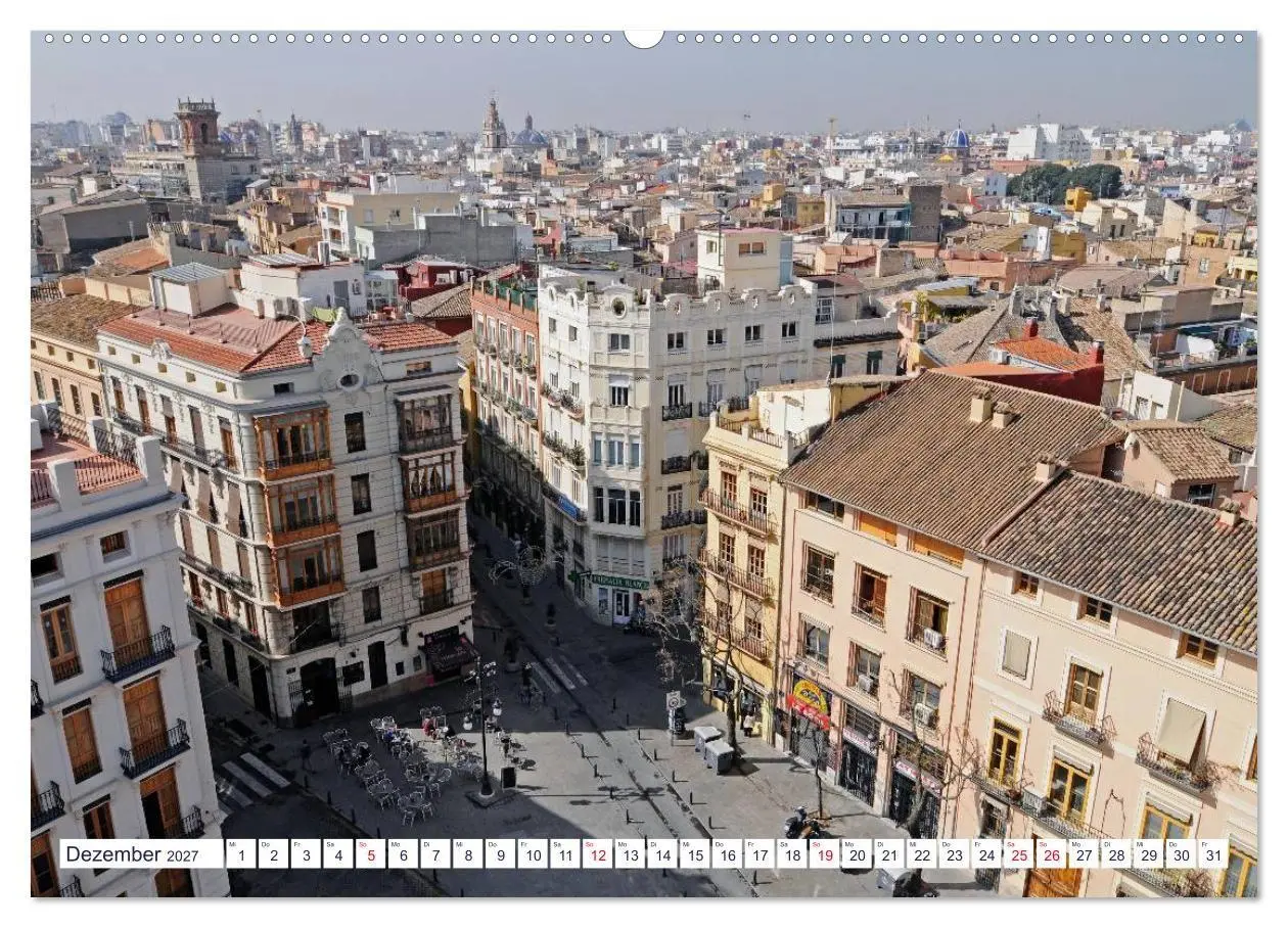 Bild: 9783594223543 | Valencia (hochwertiger Premium Wandkalender 2027 DIN A2 quer),...