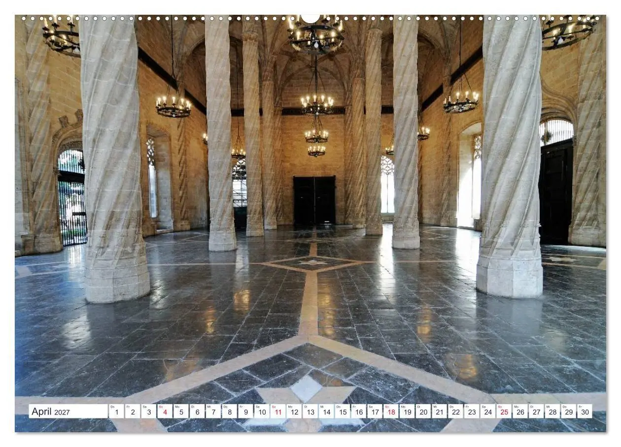 Bild: 9783594223543 | Valencia (hochwertiger Premium Wandkalender 2027 DIN A2 quer),...