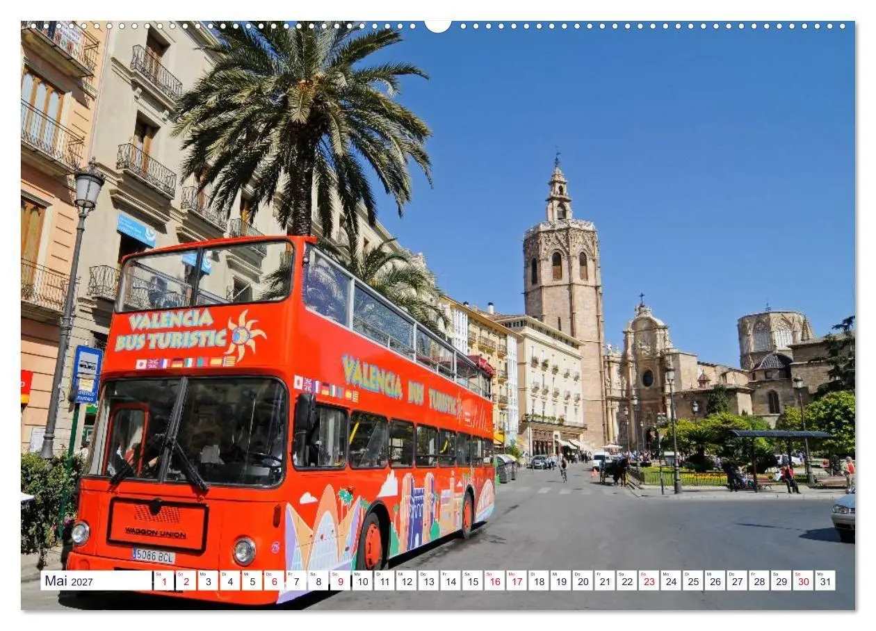 Bild: 9783594223543 | Valencia (hochwertiger Premium Wandkalender 2027 DIN A2 quer),...