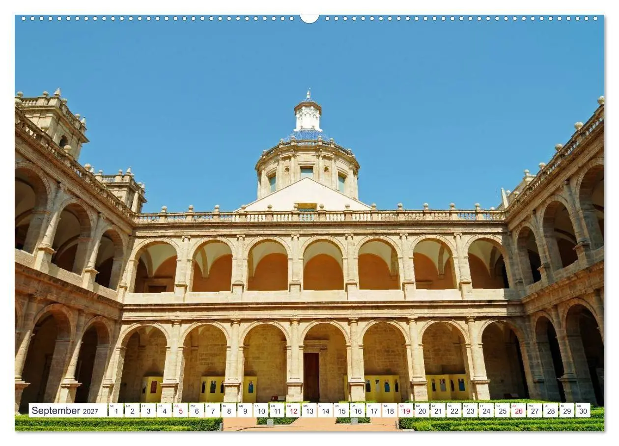 Bild: 9783594223543 | Valencia (hochwertiger Premium Wandkalender 2027 DIN A2 quer),...