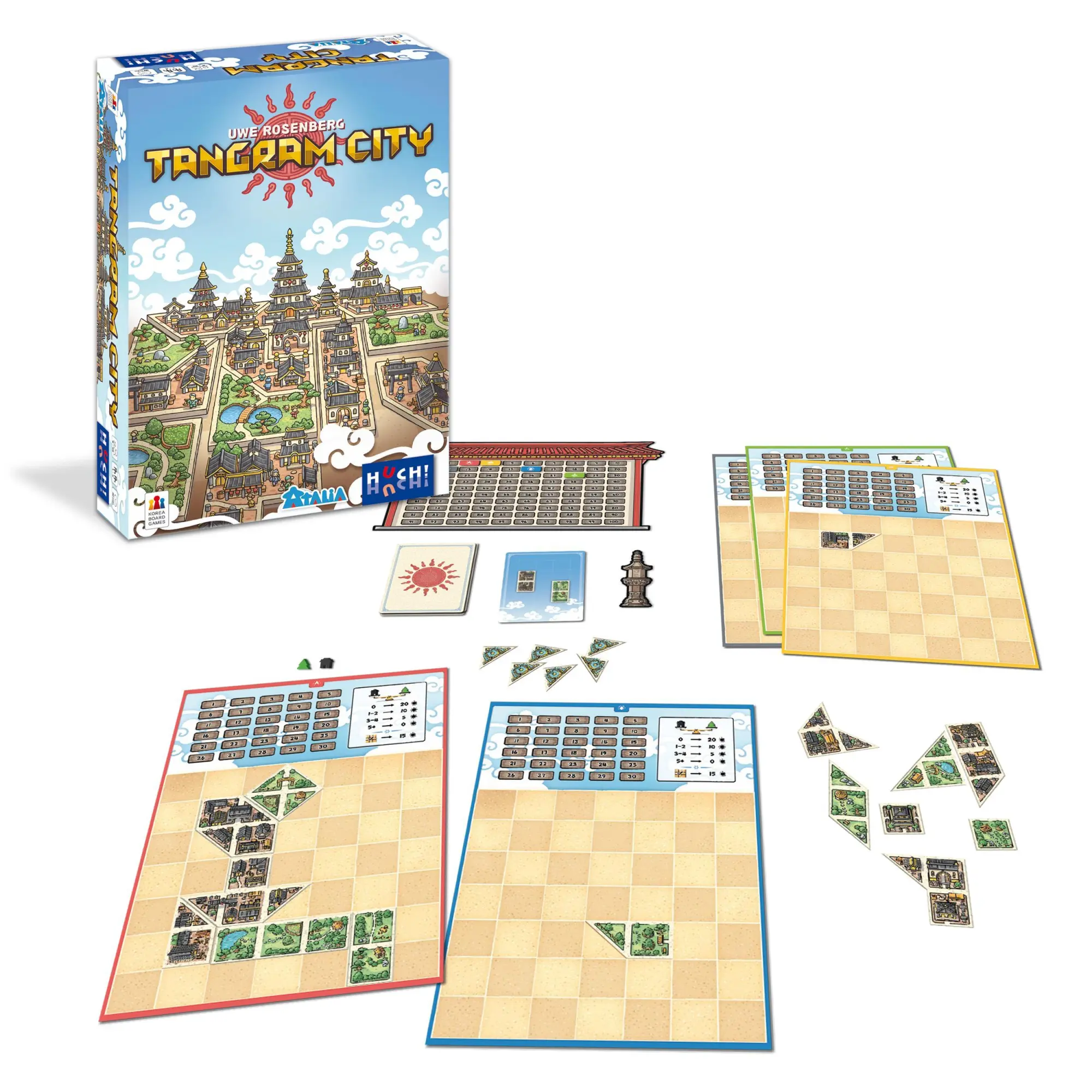 Bild: 4260071883643 | Tangram City | Uwe Rosenberg | Spiel | 883643 | Deutsch | 2024