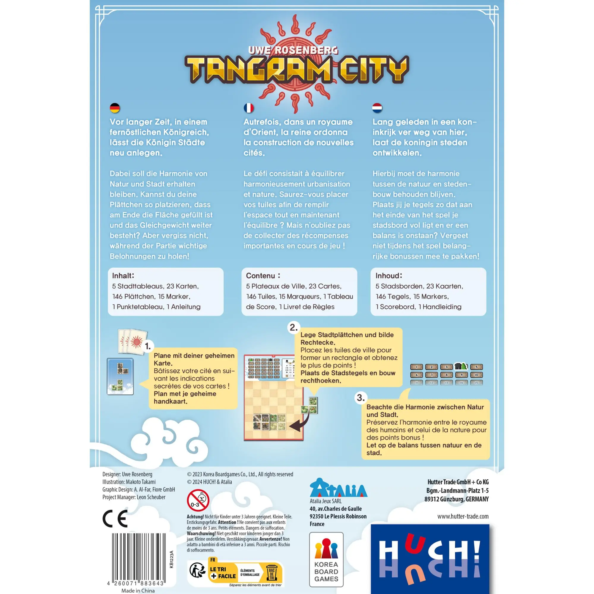 Bild: 4260071883643 | Tangram City | Uwe Rosenberg | Spiel | 883643 | Deutsch | 2024