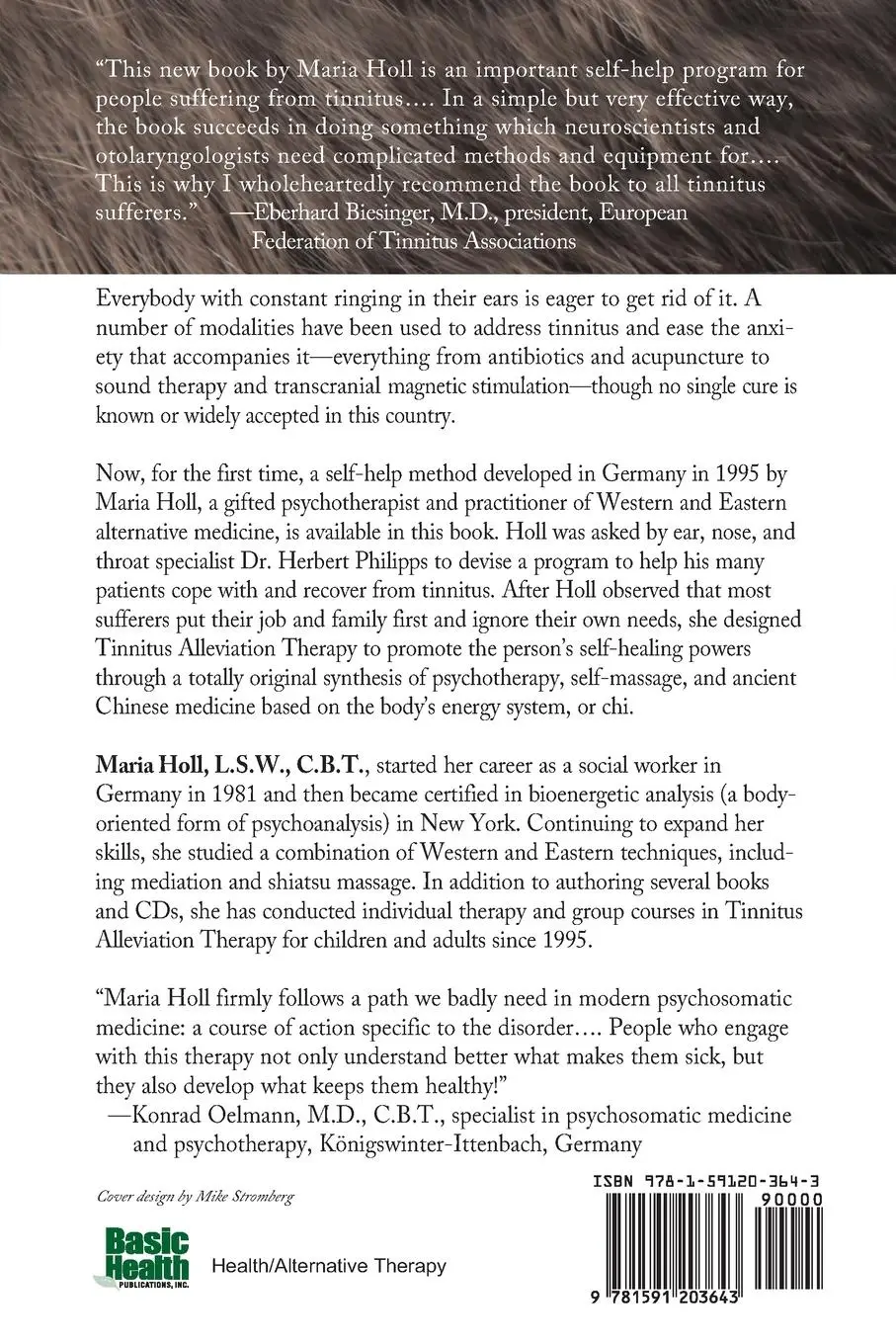 Rückseite: 9781591203643 | Tinnitus Alleviation Therapy | Maria Holl | Taschenbuch | Englisch