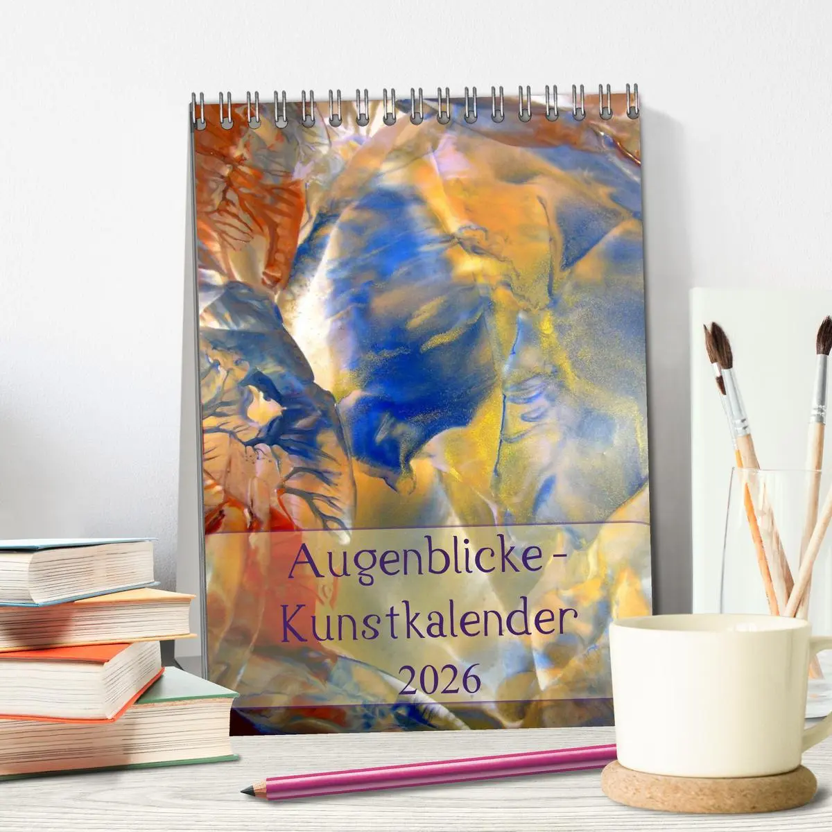 Bild: 9783516473643 | Augenblicke - Kunstkalender 2026 (Tischkalender 2026 DIN A5 hoch),...