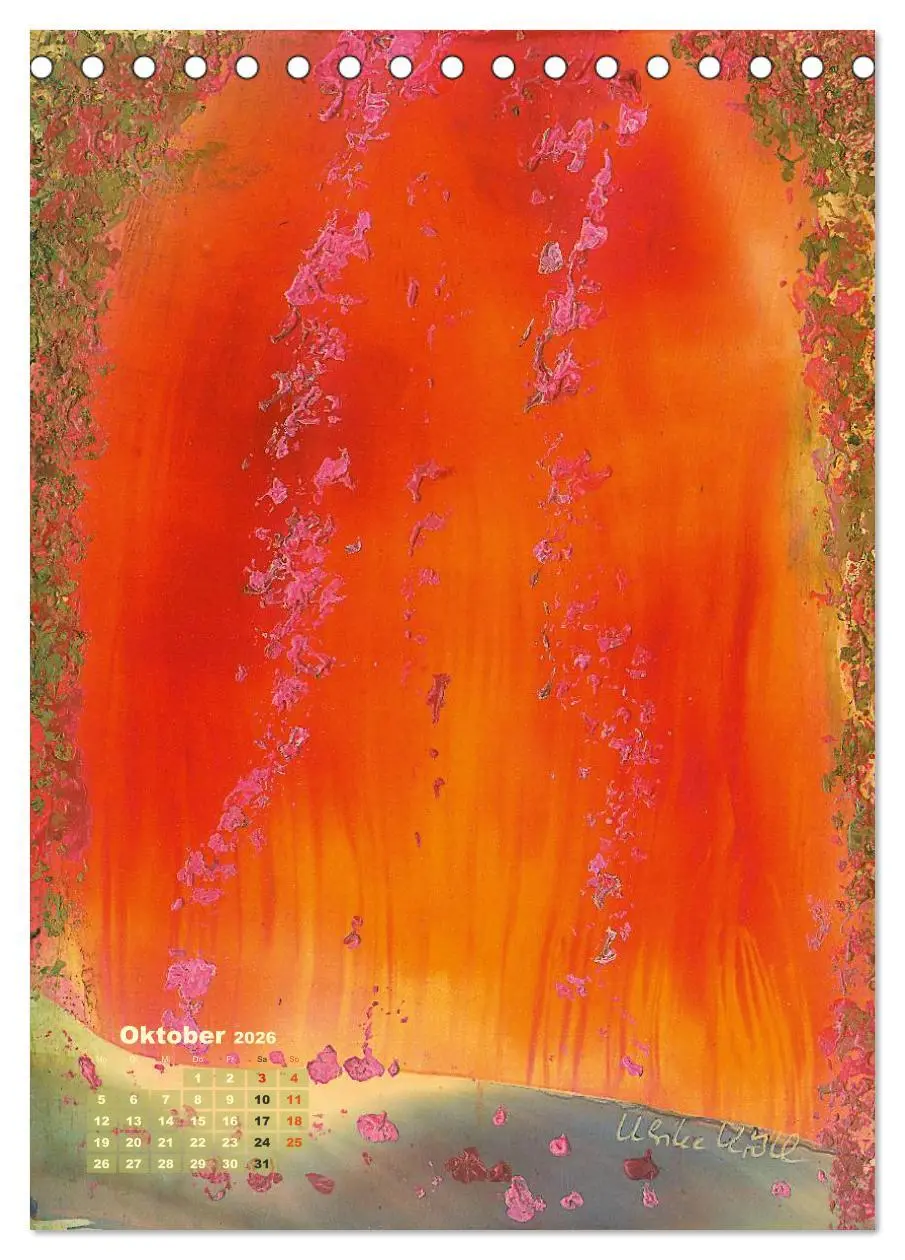 Bild: 9783516473643 | Augenblicke - Kunstkalender 2026 (Tischkalender 2026 DIN A5 hoch),...