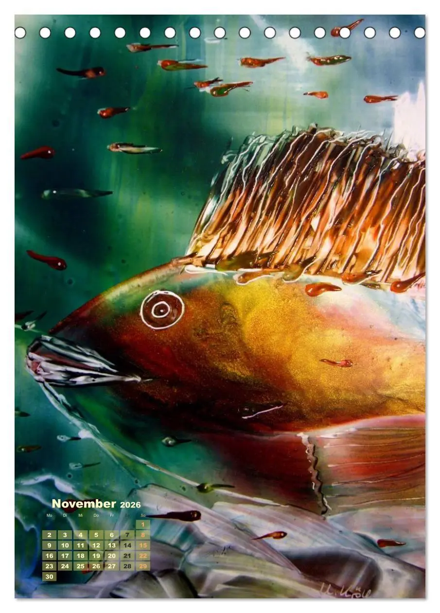 Bild: 9783516473643 | Augenblicke - Kunstkalender 2026 (Tischkalender 2026 DIN A5 hoch),...