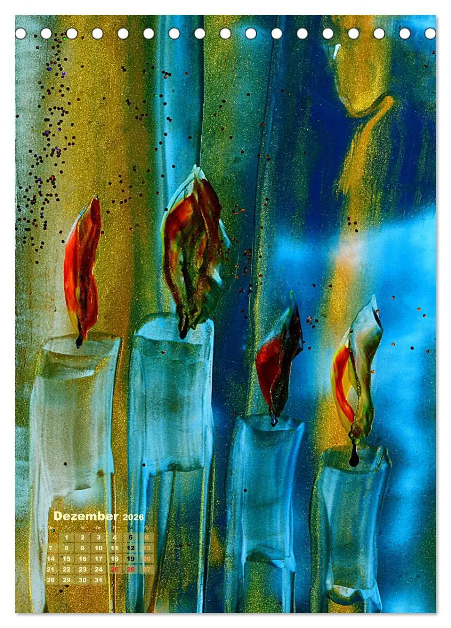 Bild: 9783516473643 | Augenblicke - Kunstkalender 2026 (Tischkalender 2026 DIN A5 hoch),...