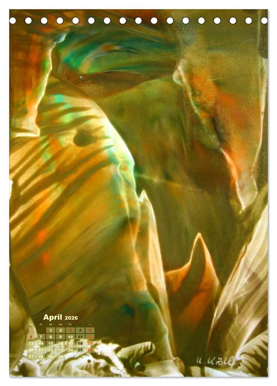 Bild: 9783516473643 | Augenblicke - Kunstkalender 2026 (Tischkalender 2026 DIN A5 hoch),...