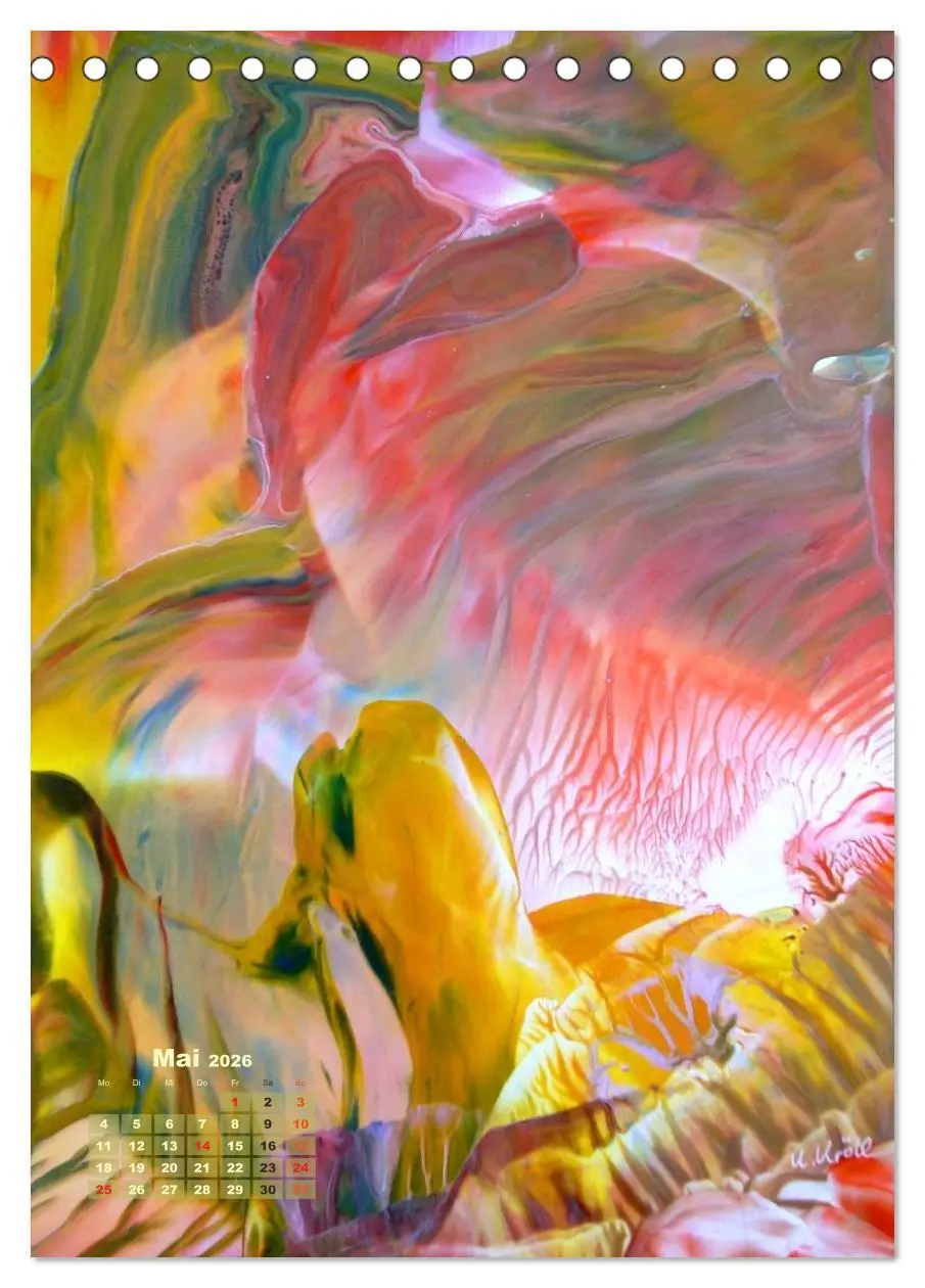 Bild: 9783516473643 | Augenblicke - Kunstkalender 2026 (Tischkalender 2026 DIN A5 hoch),...