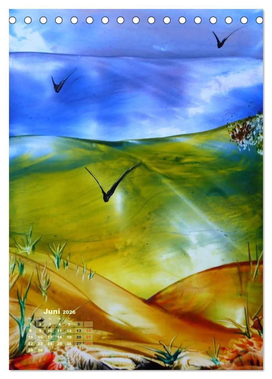 Bild: 9783516473643 | Augenblicke - Kunstkalender 2026 (Tischkalender 2026 DIN A5 hoch),...