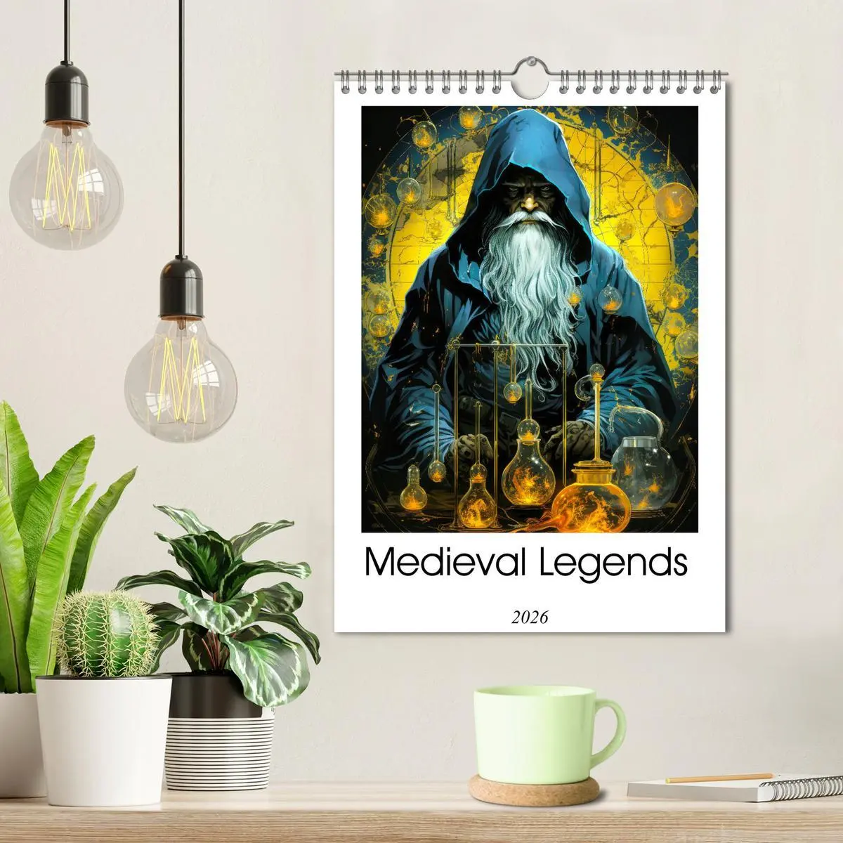 Bild: 9783516543643 | Medieval Legends (Wall Calendar 2026 DIN A4 portrait), CALVENDO 12...