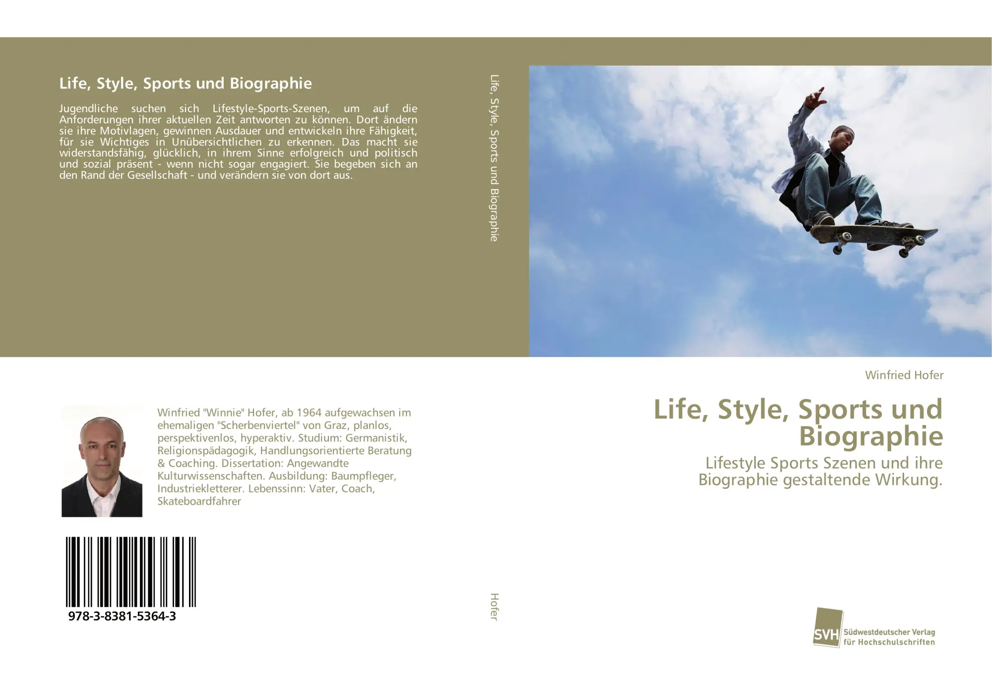 Cover: 9783838153643 | Life, Style, Sports und Biographie | Winfried Hofer | Taschenbuch