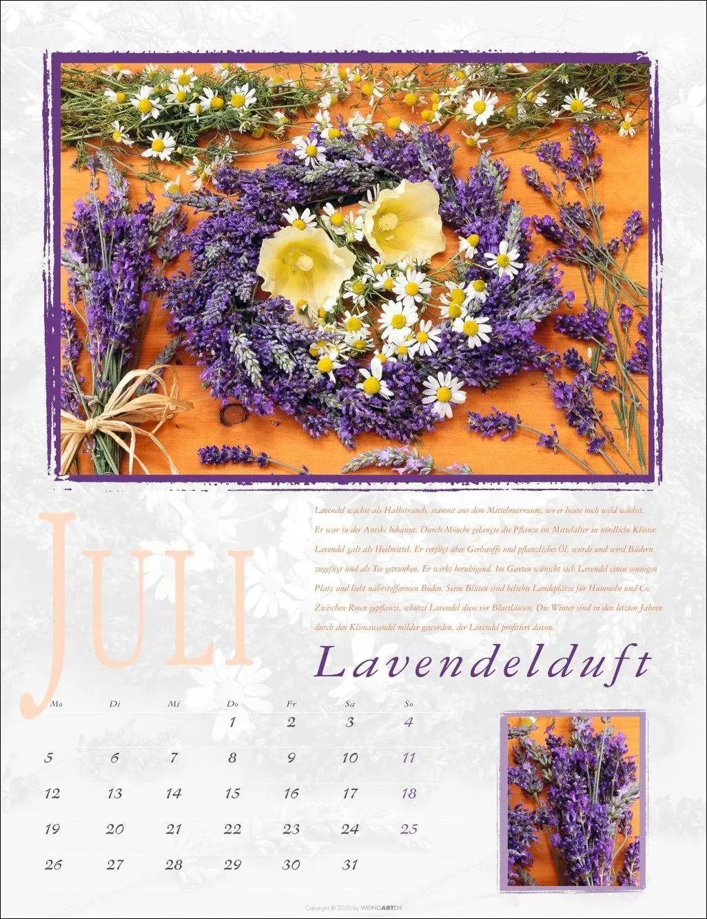 Bild: 9783839903643 | Duftkalender 2027 | Rita Bellmann | Kalender | Spiralbindung | 14 S.