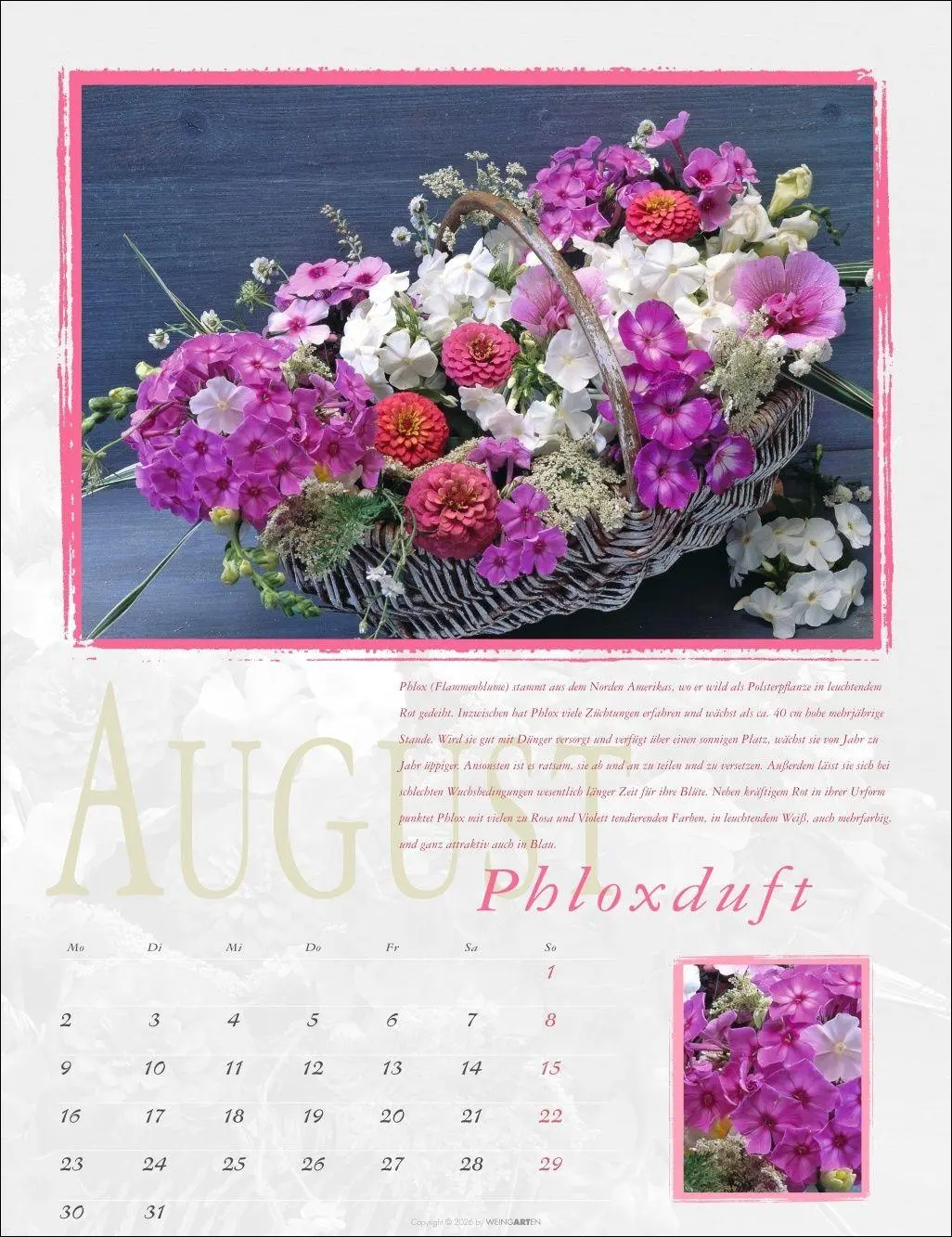Bild: 9783839903643 | Duftkalender 2027 | Rita Bellmann | Kalender | Spiralbindung | 14 S.