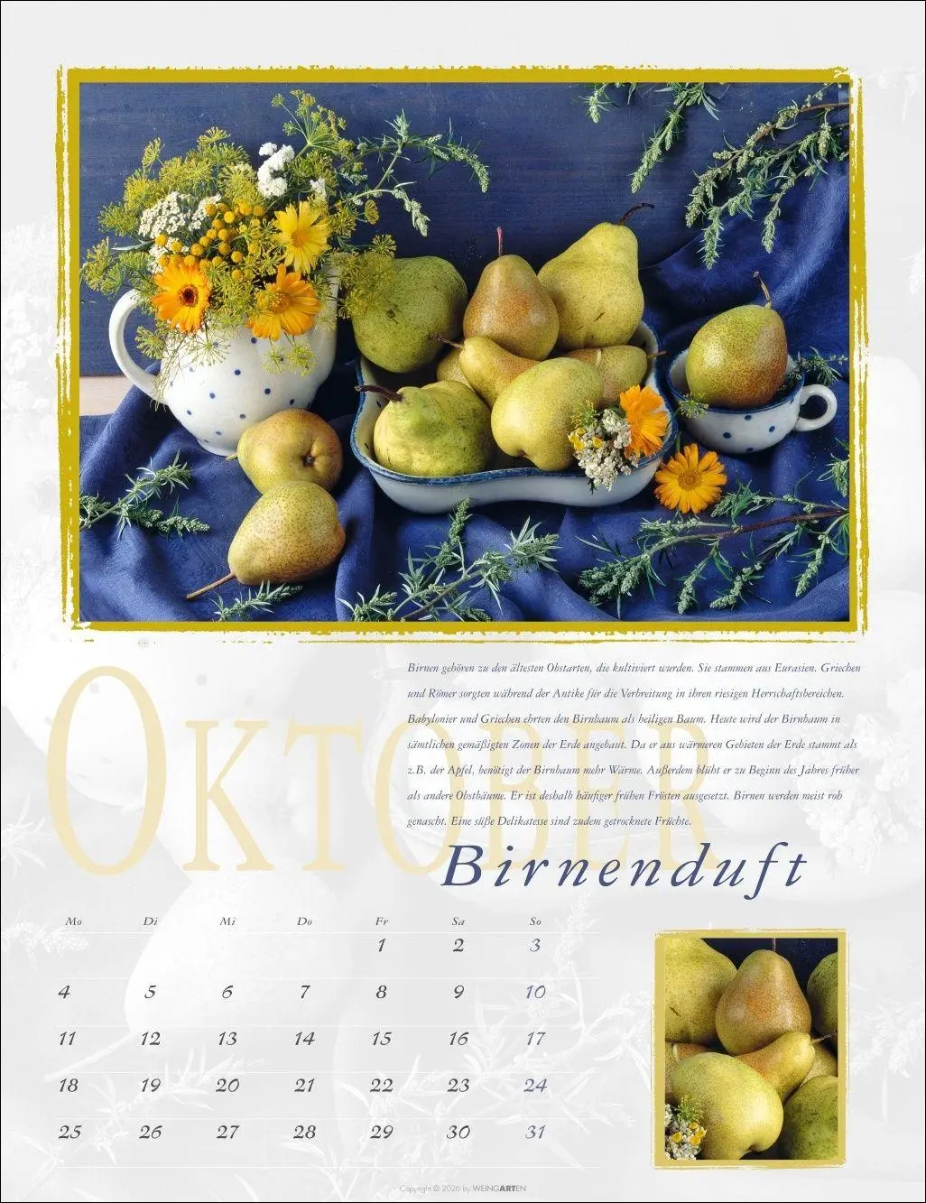 Bild: 9783839903643 | Duftkalender 2027 | Rita Bellmann | Kalender | Spiralbindung | 14 S.