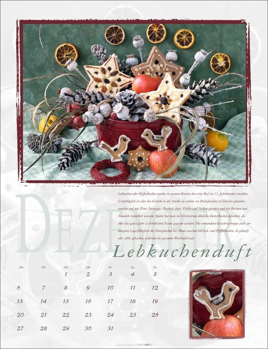 Bild: 9783839903643 | Duftkalender 2027 | Rita Bellmann | Kalender | Spiralbindung | 14 S.
