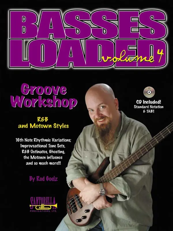 Cover: 649571103743 | Basses Loaded Vol.4 | Groove Workshop | Rod Goelz | Buch + CD