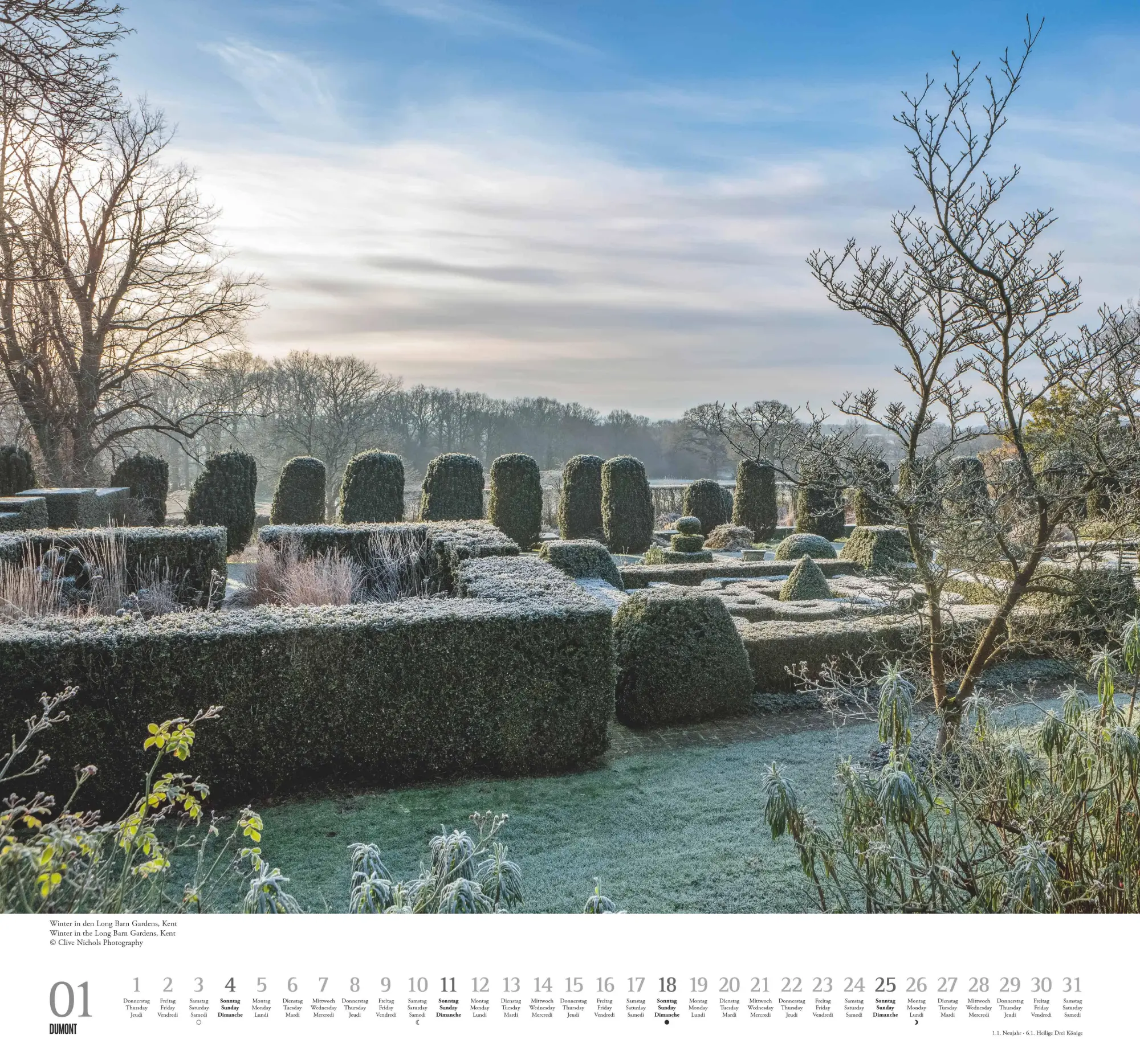 Bild: 4069095003743 | Englische Gärten 2026 - DUMONT Garten-Kalender - mit allen...