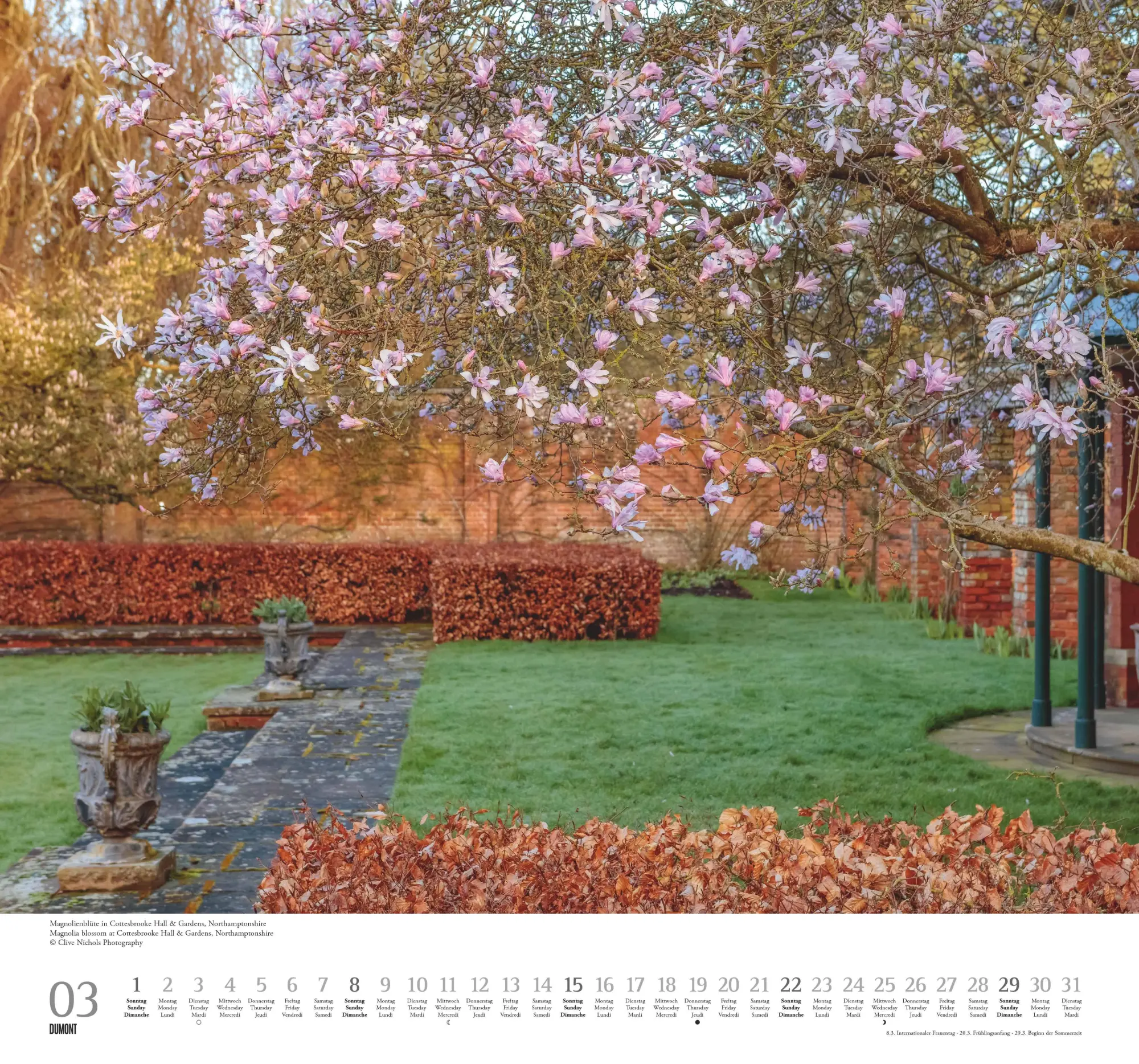 Bild: 4069095003743 | Englische Gärten 2026 - DUMONT Garten-Kalender - mit allen...