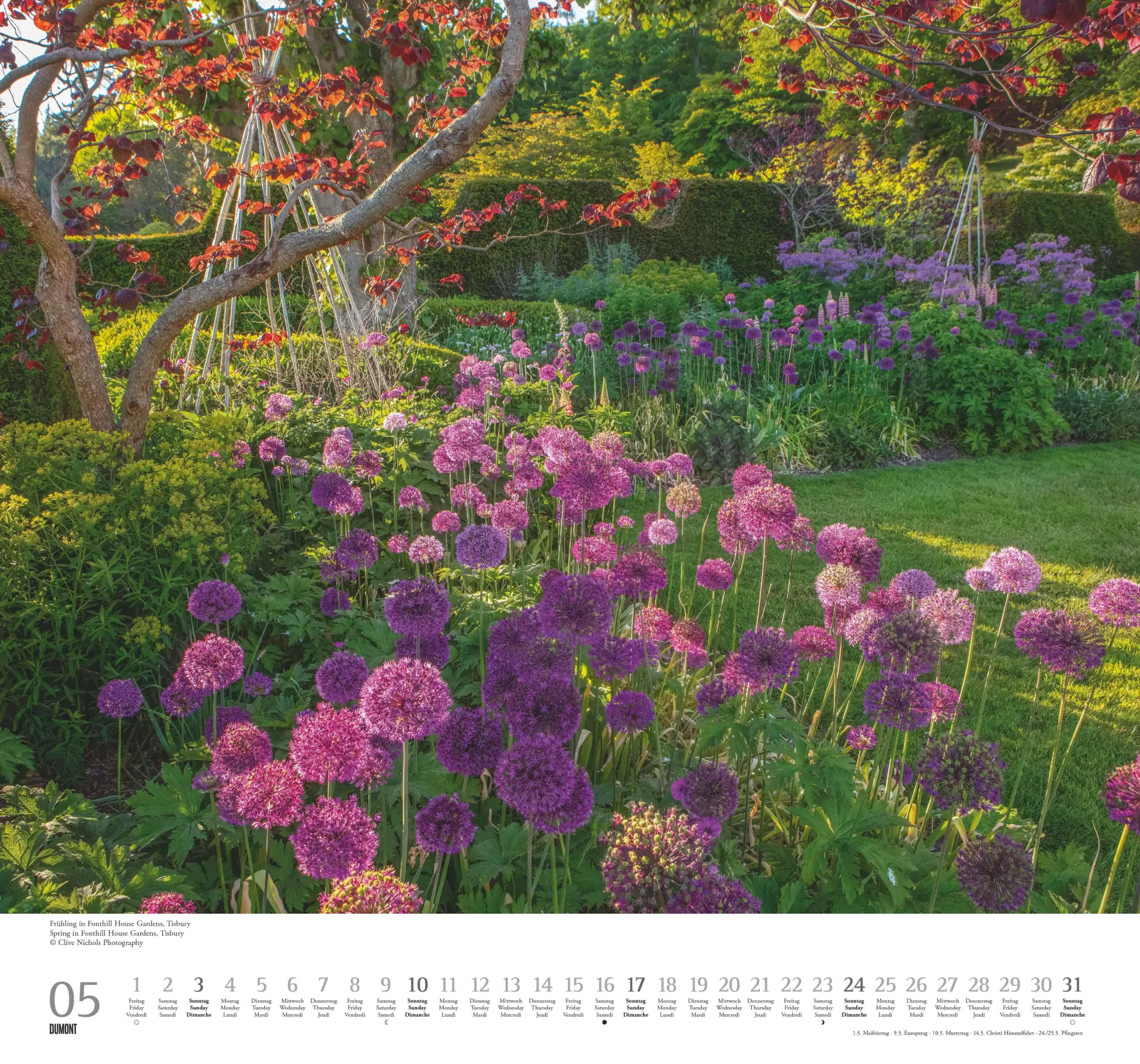 Bild: 4069095003743 | Englische Gärten 2026 - DUMONT Garten-Kalender - mit allen...