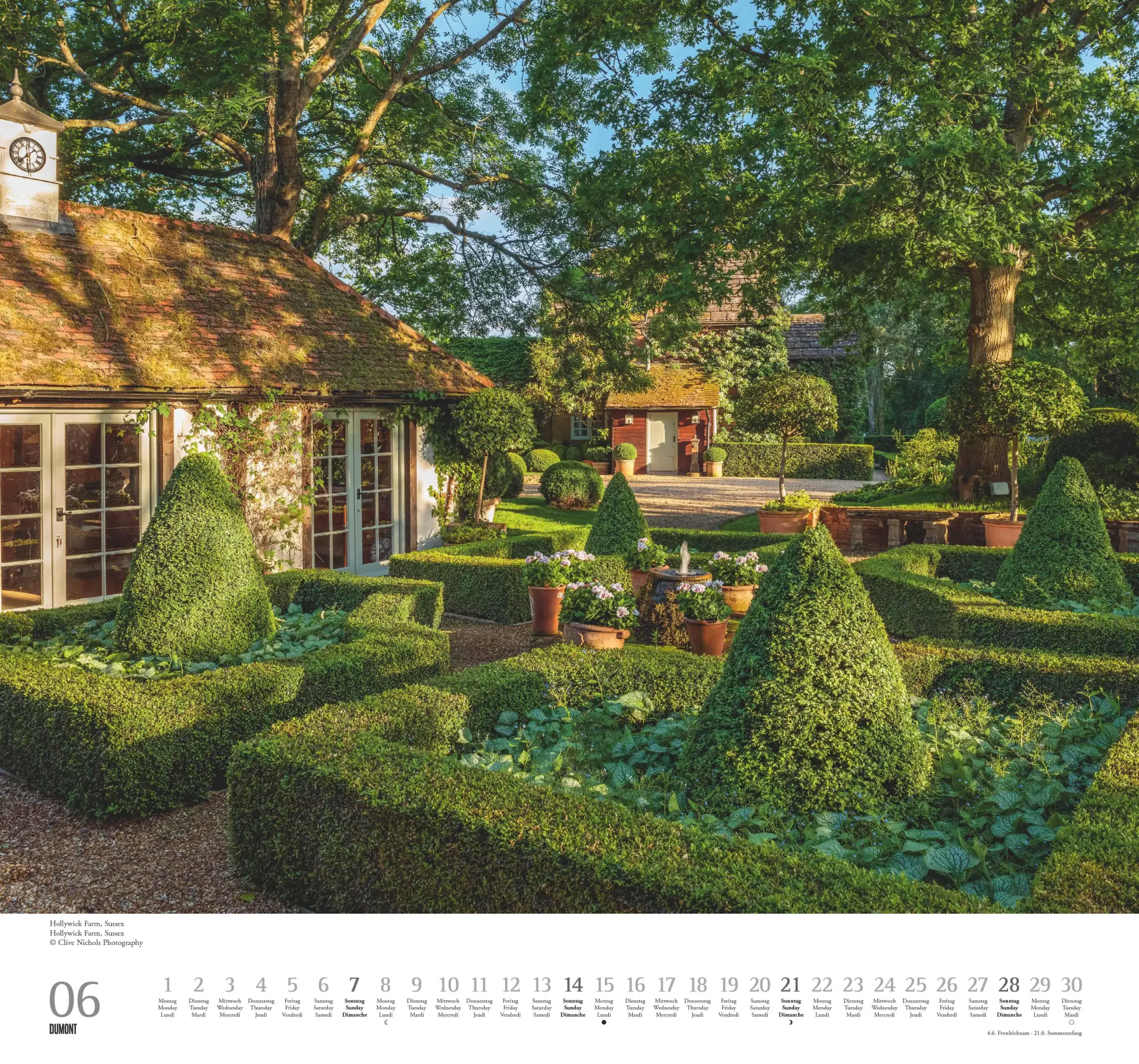 Bild: 4069095003743 | Englische Gärten 2026 - DUMONT Garten-Kalender - mit allen...