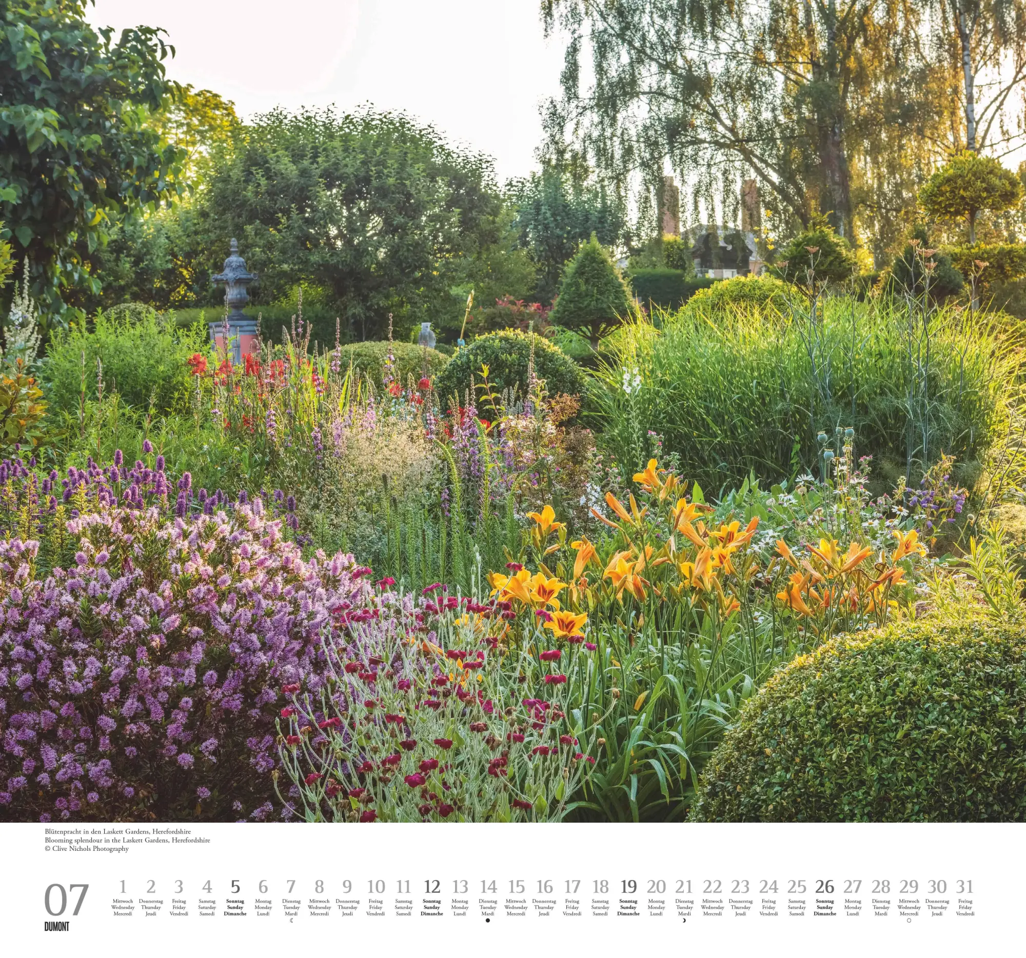 Bild: 4069095003743 | Englische Gärten 2026 - DUMONT Garten-Kalender - mit allen...