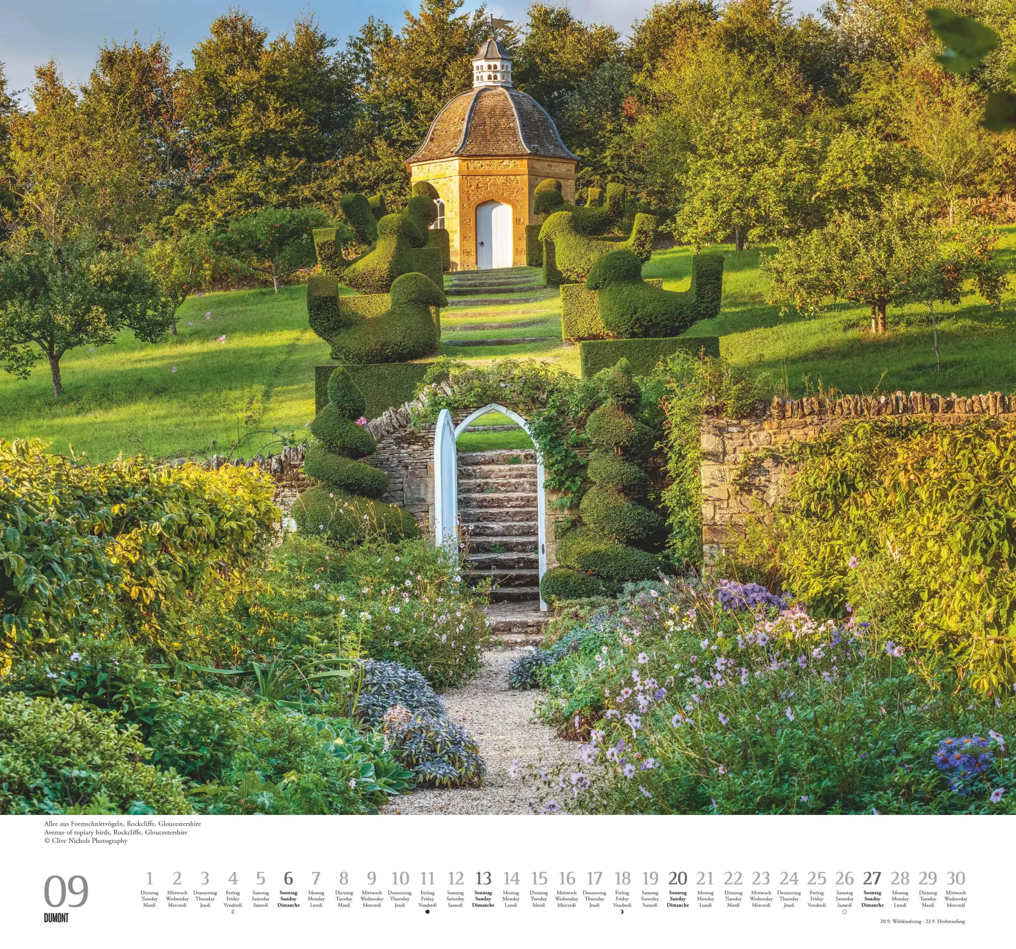 Bild: 4069095003743 | Englische Gärten 2026 - DUMONT Garten-Kalender - mit allen...