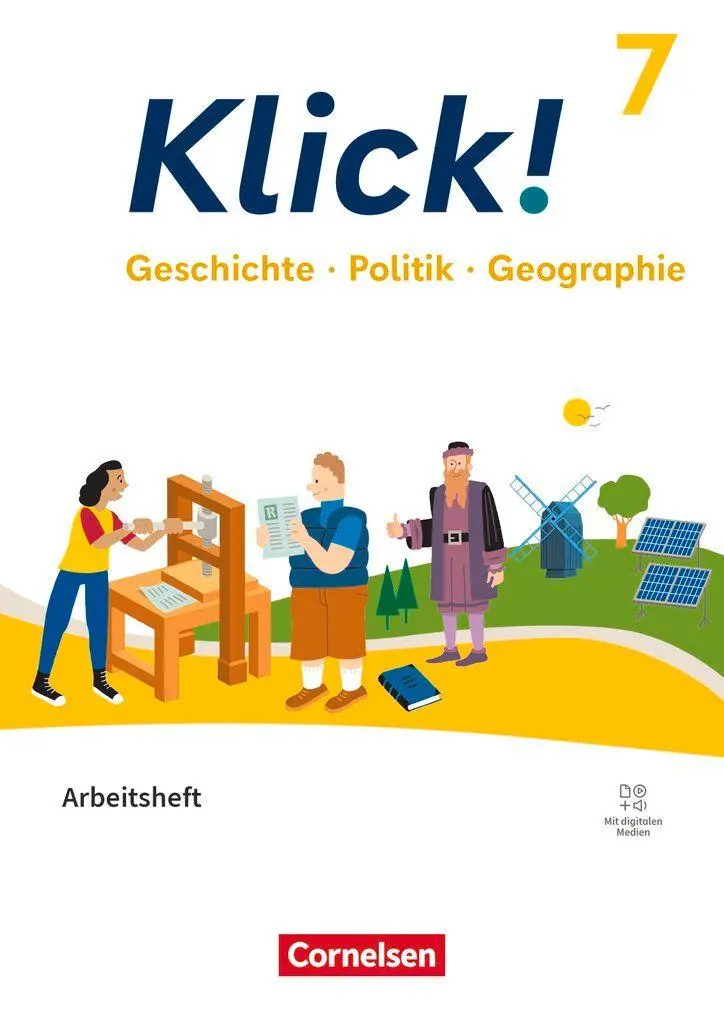 Cover: 9783060663743 | Klick! 7. Schuljahr - Geschichte Politik Geographie - Fachhefte für...