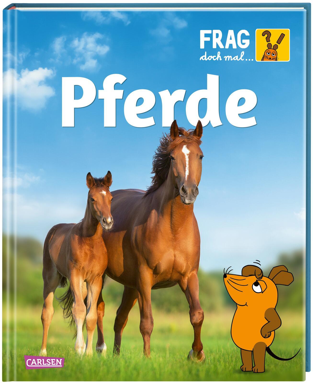 Cover: 9783551253743 | Frag doch mal ... die Maus: Pferde | Daniela Nase | Buch | 64 S.