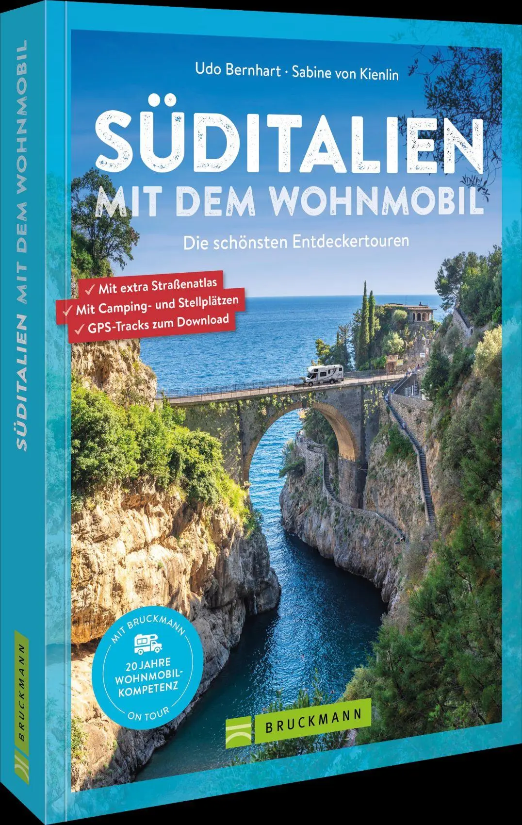 Cover: 9783734333743 | Süditalien mit dem Wohnmobil | Udo Bernhart (u. a.) | Taschenbuch