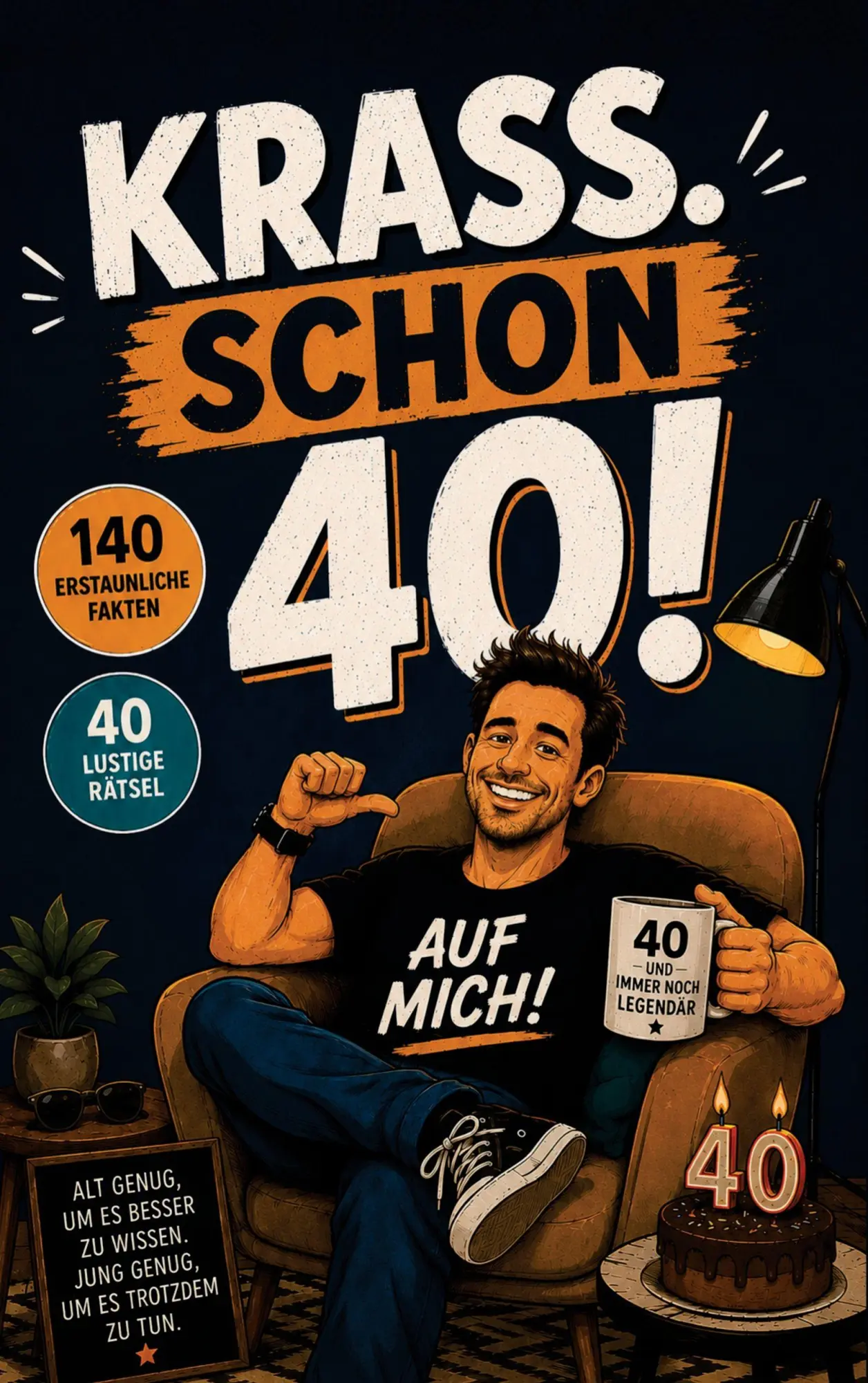 Cover: 9789403903743 | KRASS. SCHON 40! | Max Baumgarten | Taschenbuch | 120 S. | Deutsch