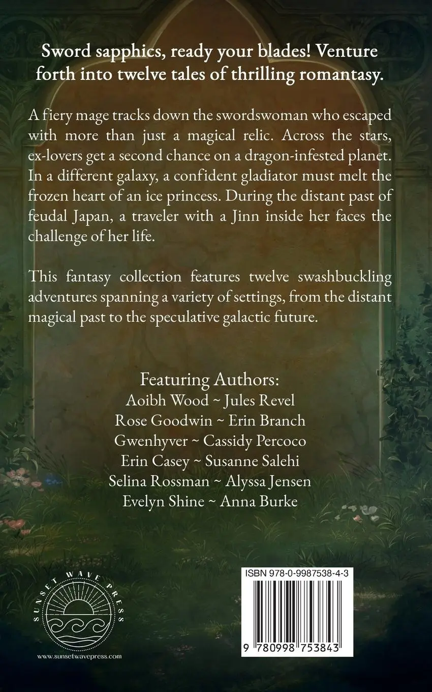 Rückseite: 9780998753843 | By Her Sword | A Sapphic Fantasy Romance Anthology | Taschenbuch