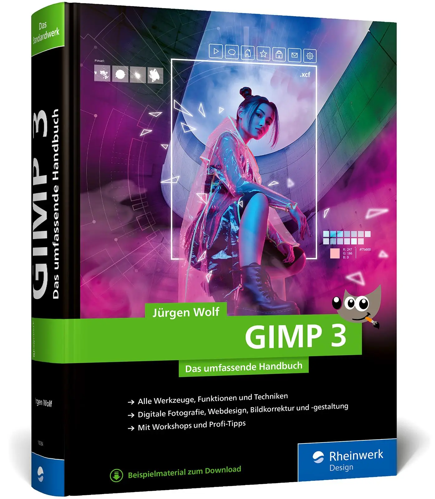 Cover: 9783367103843 | GIMP 3 | Jürgen Wolf | Buch | Rheinwerk Design | 784 S. | Deutsch