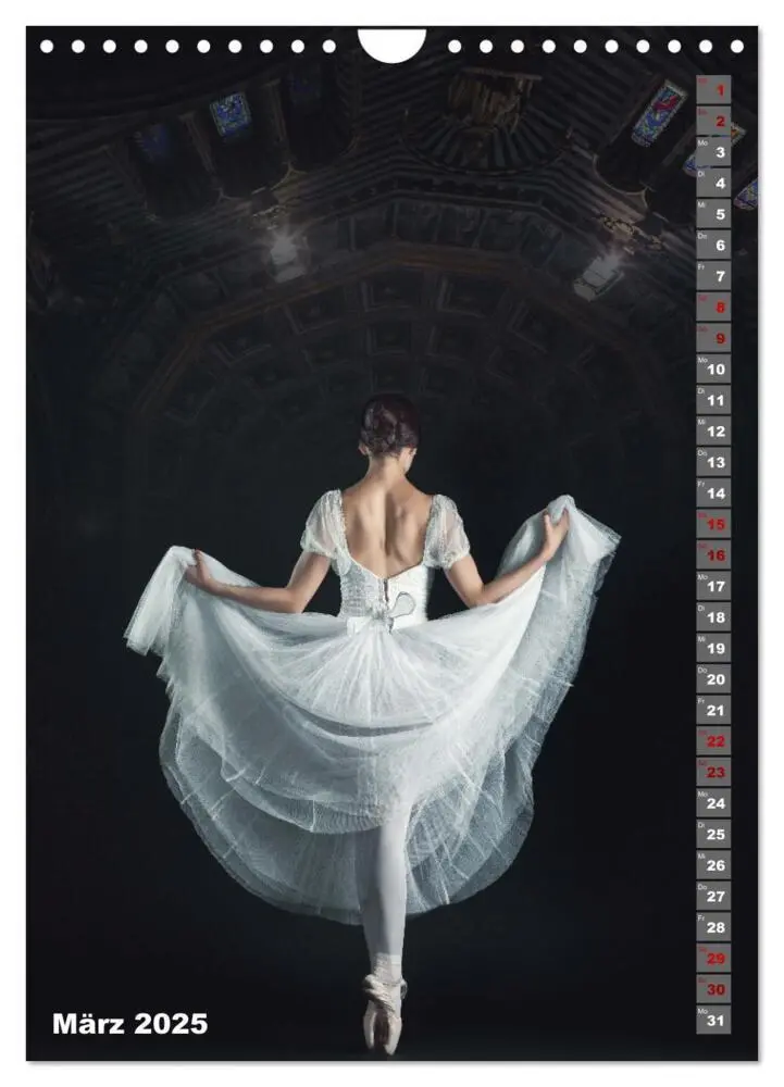 Bild: 9783435893843 | Sinneseindruck Ballett (Wandkalender 2025 DIN A4 hoch), CALVENDO...