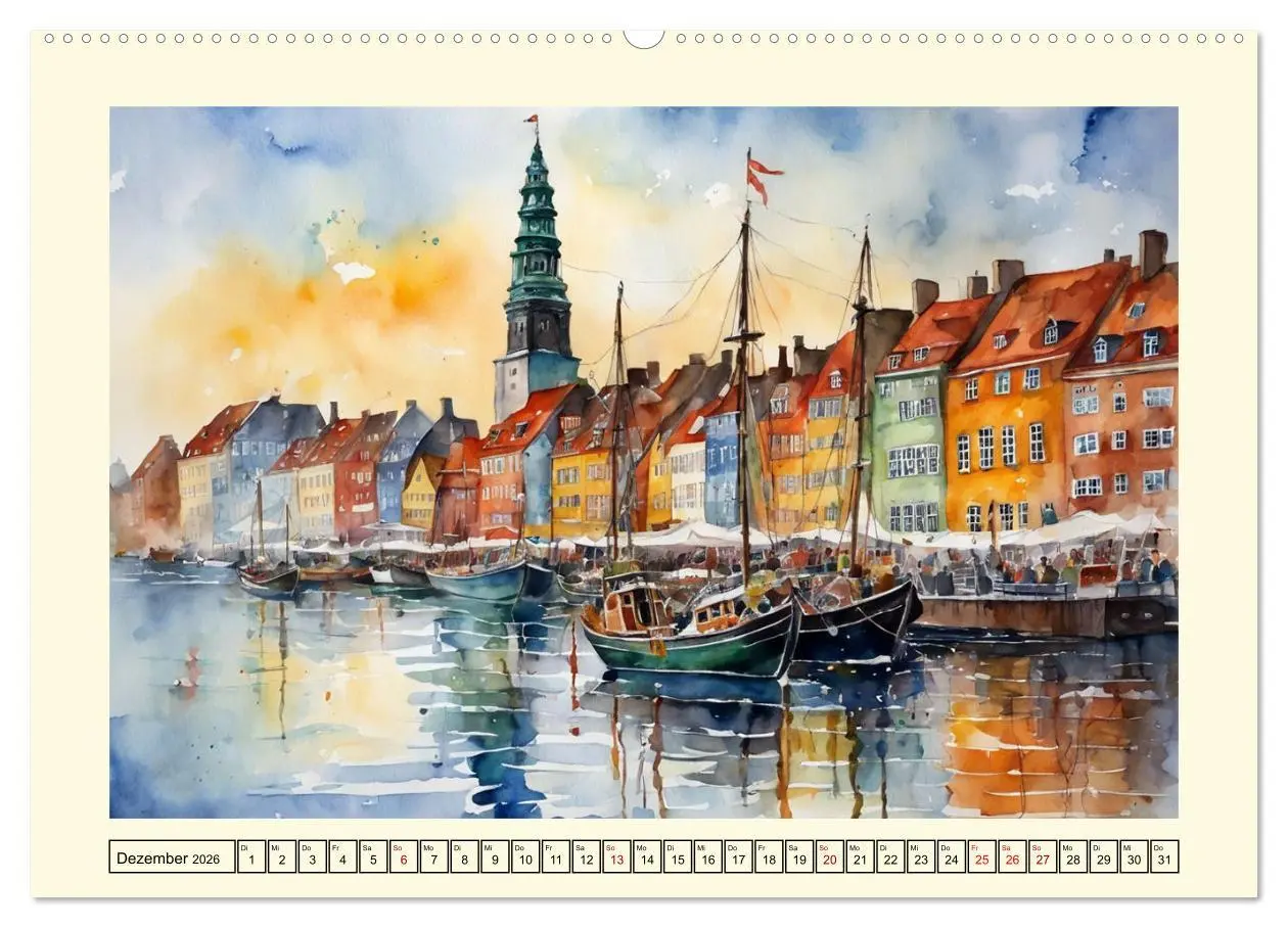 Bild: 9783457433843 | Europas Metropolen (Wandkalender 2026 DIN A2 quer), CALVENDO...