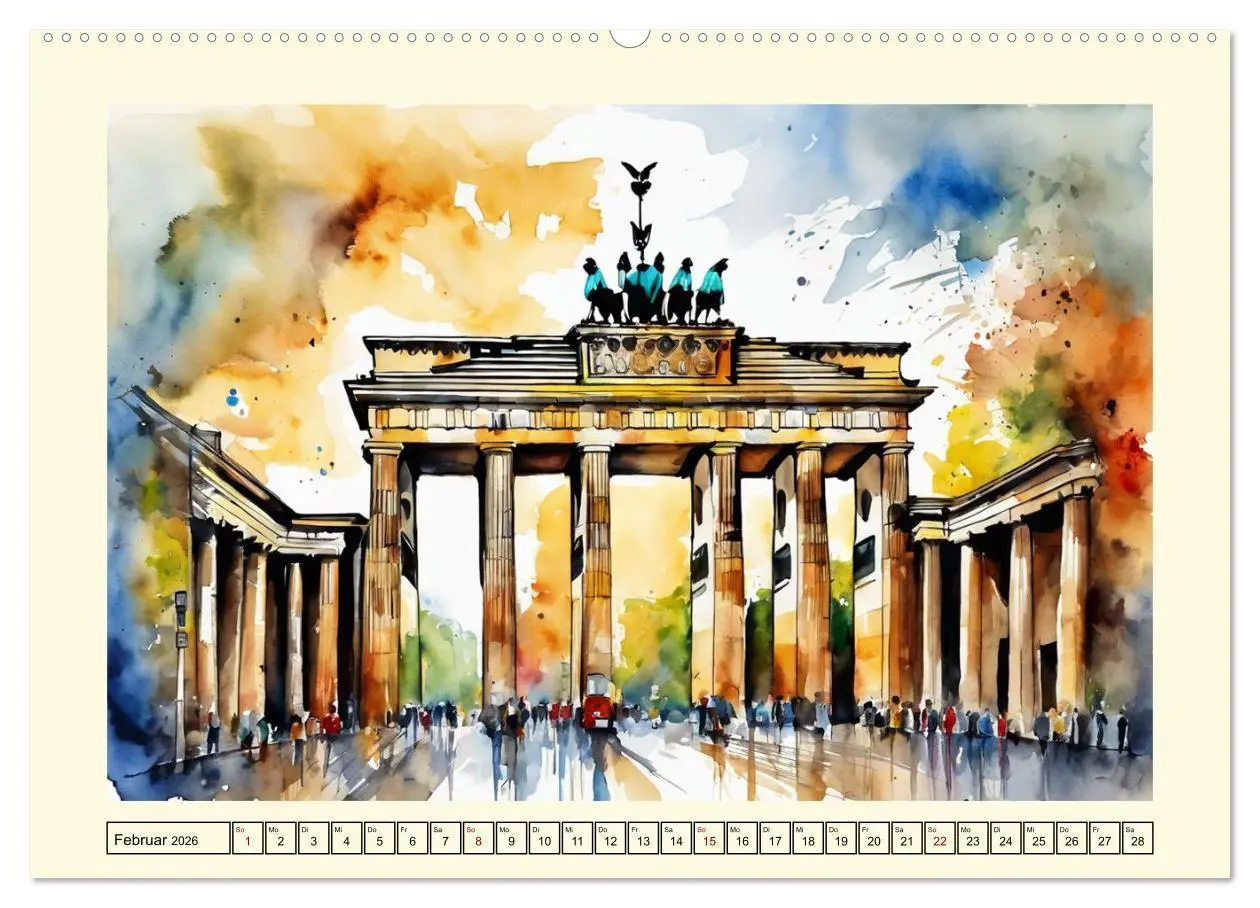 Bild: 9783457433843 | Europas Metropolen (Wandkalender 2026 DIN A2 quer), CALVENDO...