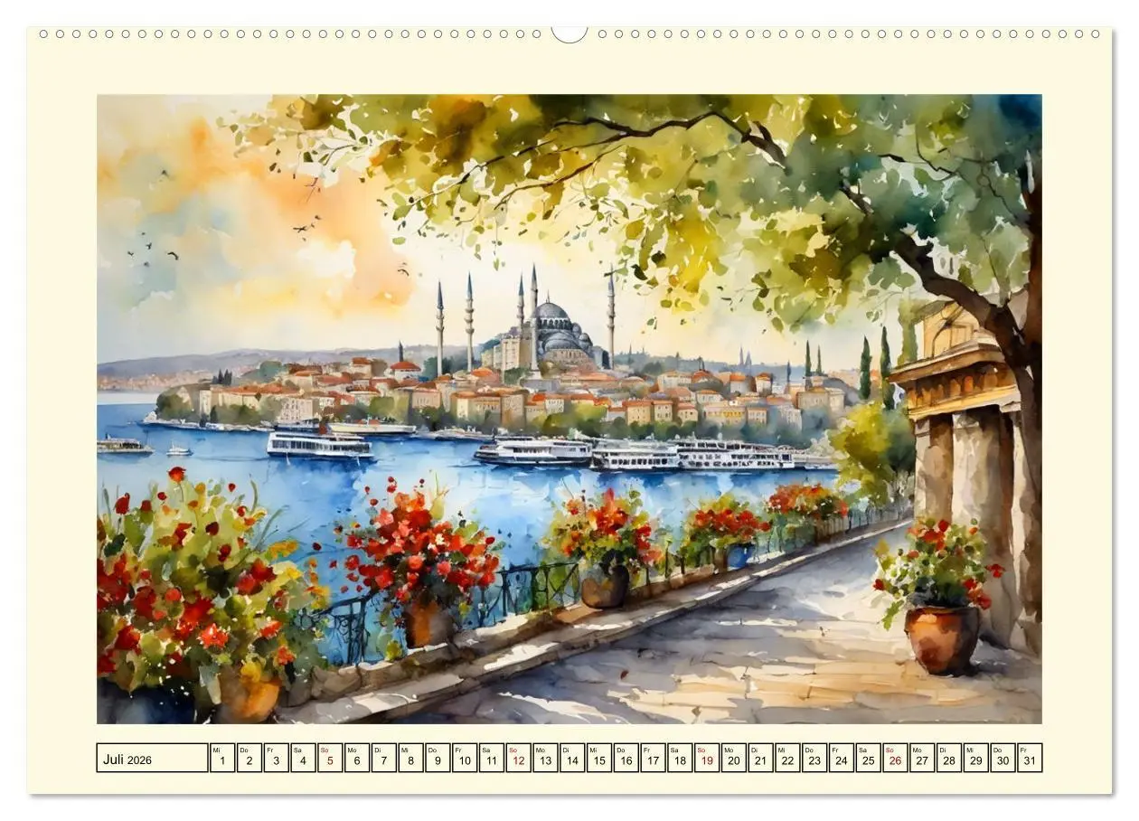 Bild: 9783457433843 | Europas Metropolen (Wandkalender 2026 DIN A2 quer), CALVENDO...