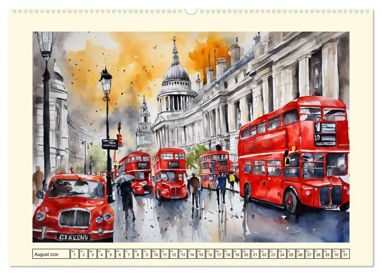 Bild: 9783457433843 | Europas Metropolen (Wandkalender 2026 DIN A2 quer), CALVENDO...