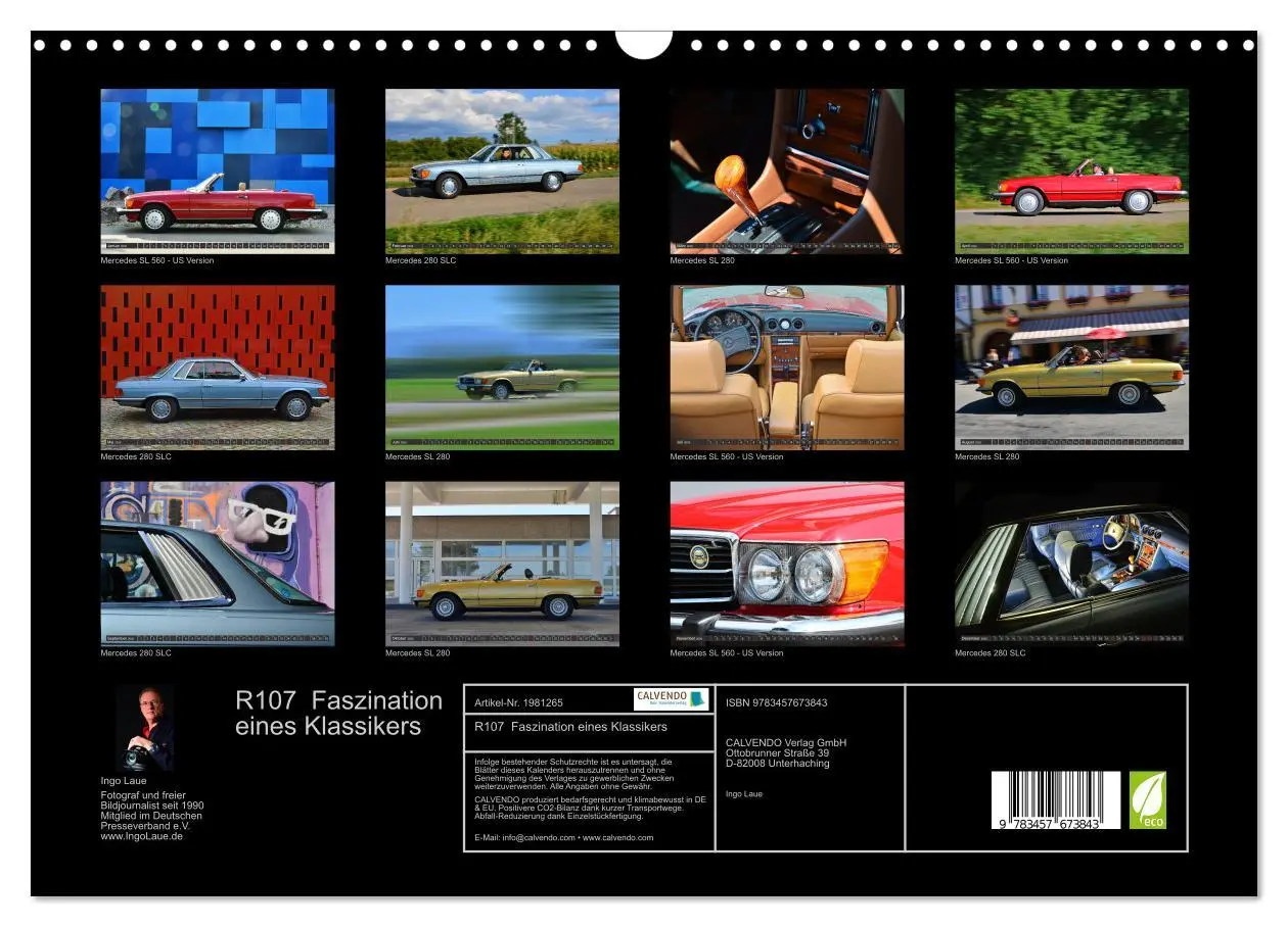 Bild: 9783457673843 | R107 Faszination eines Klassikers (Wandkalender 2026 DIN A3 quer),...