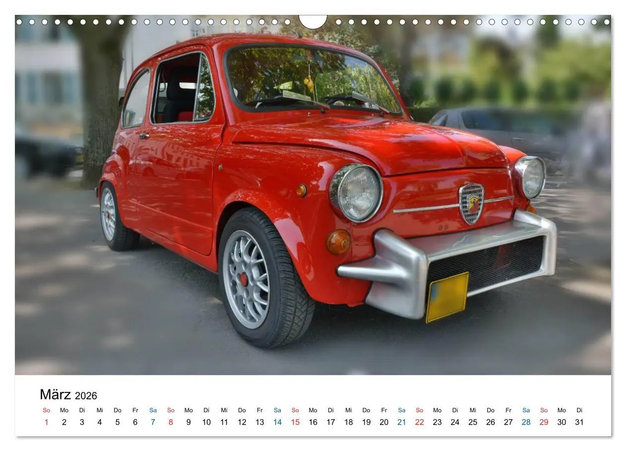 Bild: 9783516073843 | Oldtimer - Altes Blech in neuem Glanz (Wandkalender 2026 DIN A3...