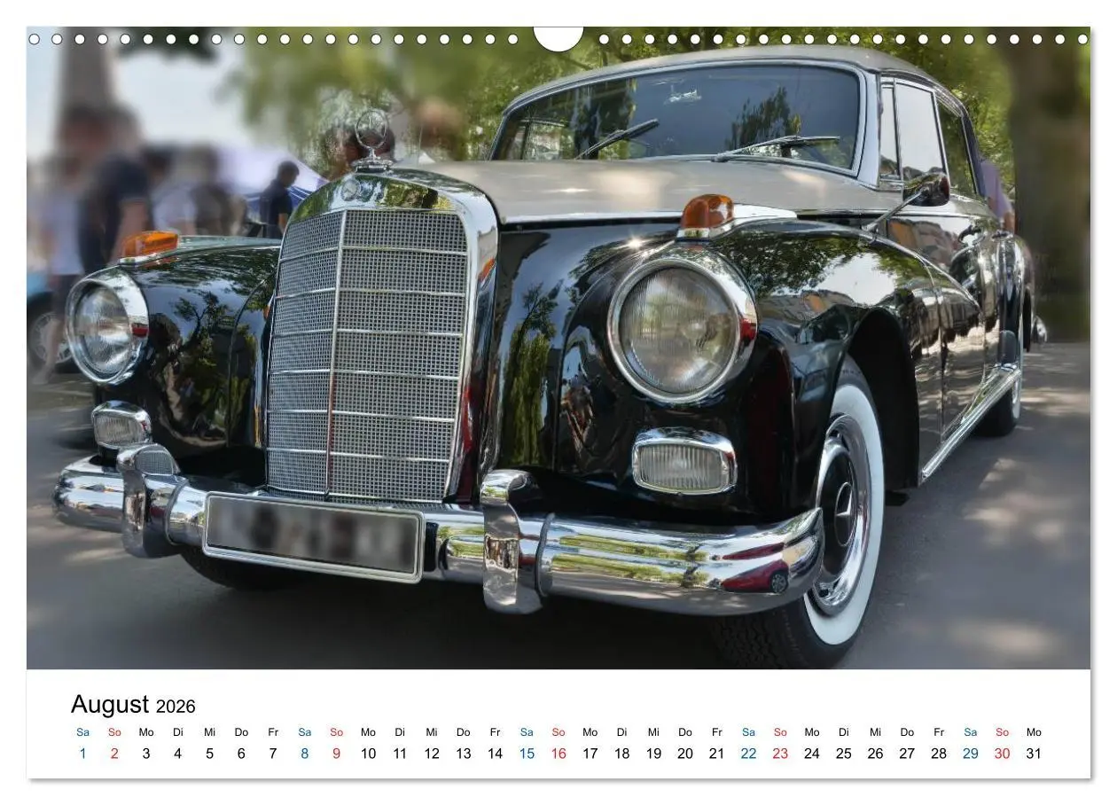 Bild: 9783516073843 | Oldtimer - Altes Blech in neuem Glanz (Wandkalender 2026 DIN A3...