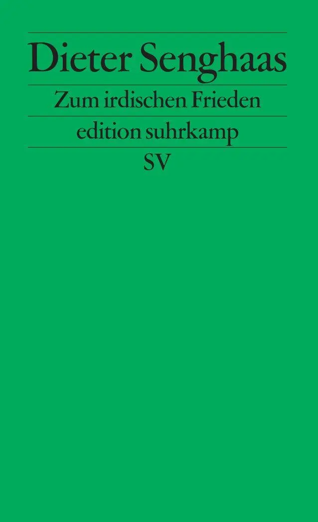 Cover: 9783518123843 | Zum irdischen Frieden | Erkenntnisse und Vermutungen | Dieter Senghaas