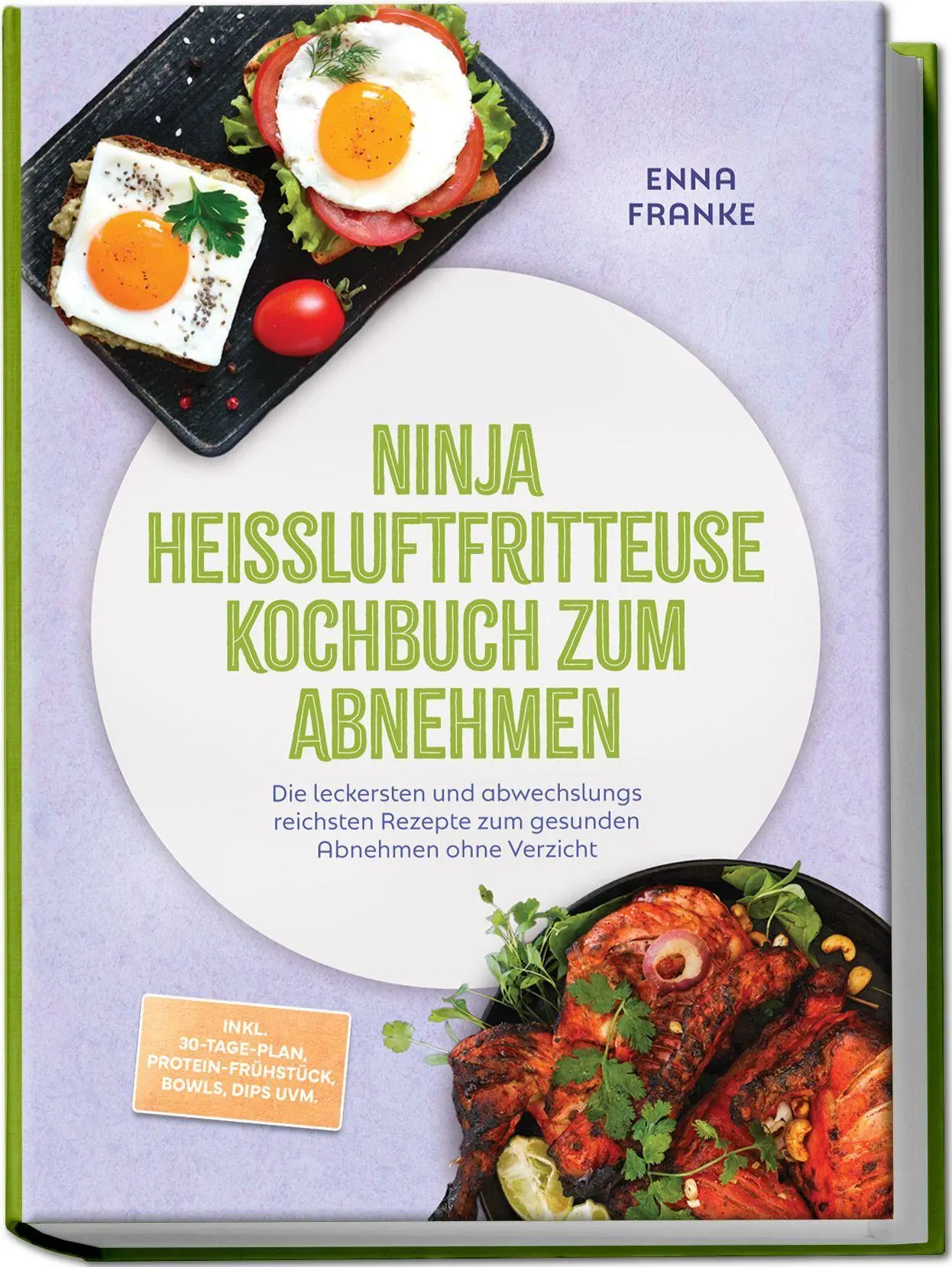 Cover: 9783757643843 | Ninja Heißluftfritteuse Kochbuch zum Abnehmen: Die leckersten und...