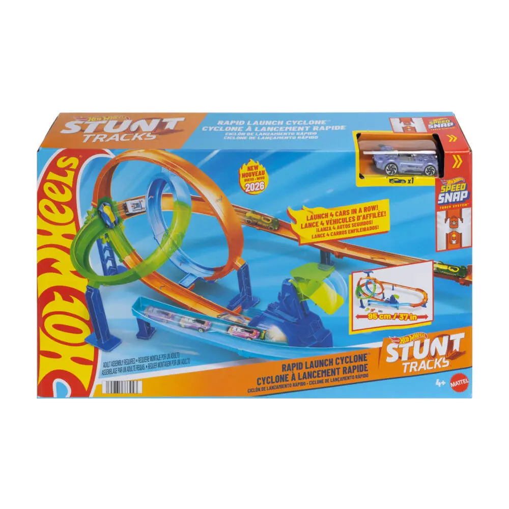 Cover: 194735333943 | Hot Wheels Stunt Tracks Turbo Looping Set | Fensterkarton | JHK73