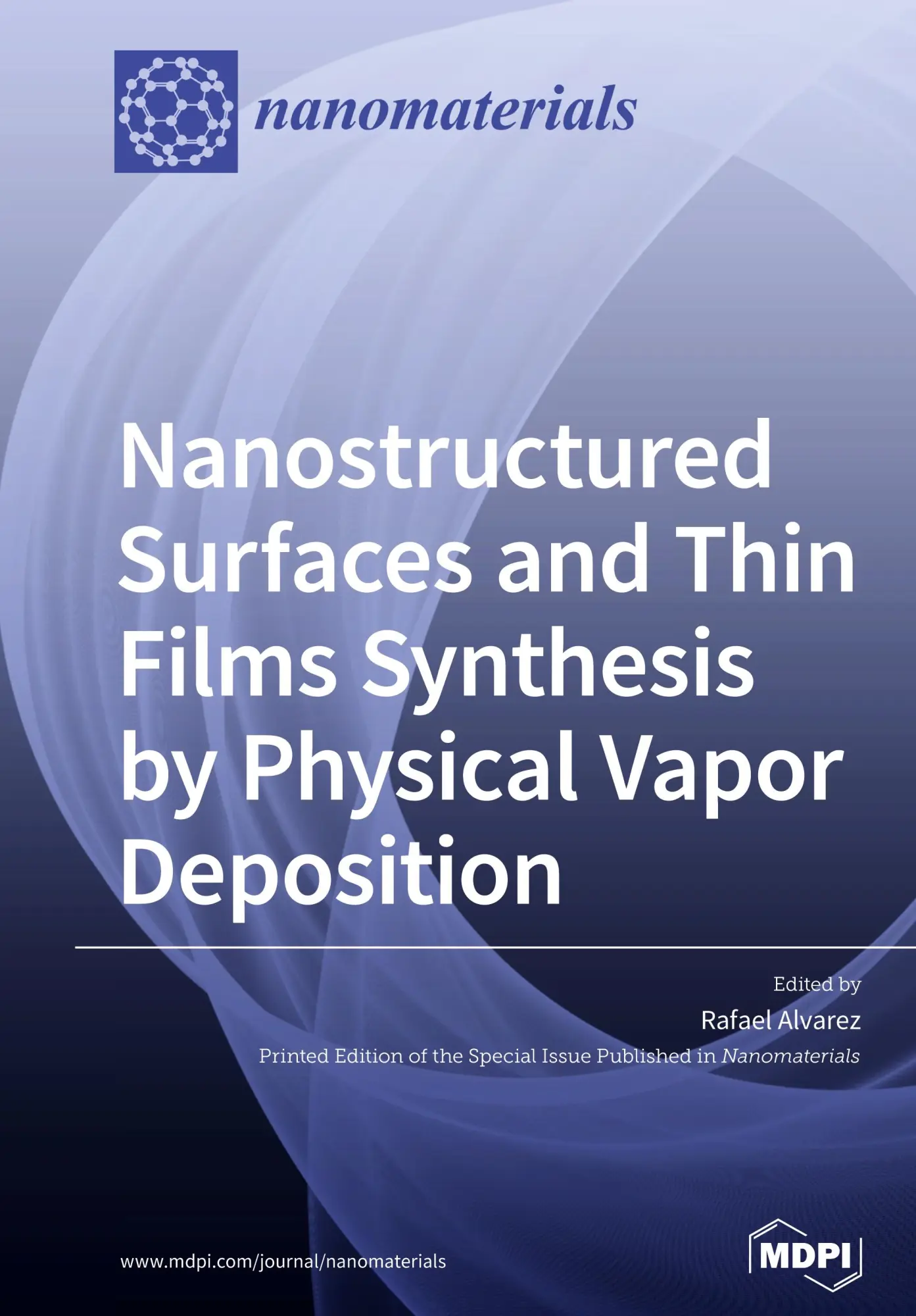 Cover: 9783036503943 | Nanostructured Surfaces and Thin Films Synthesis by Physical Vapor...
