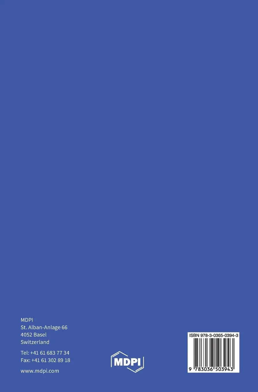 Rückseite: 9783036503943 | Nanostructured Surfaces and Thin Films Synthesis by Physical Vapor...