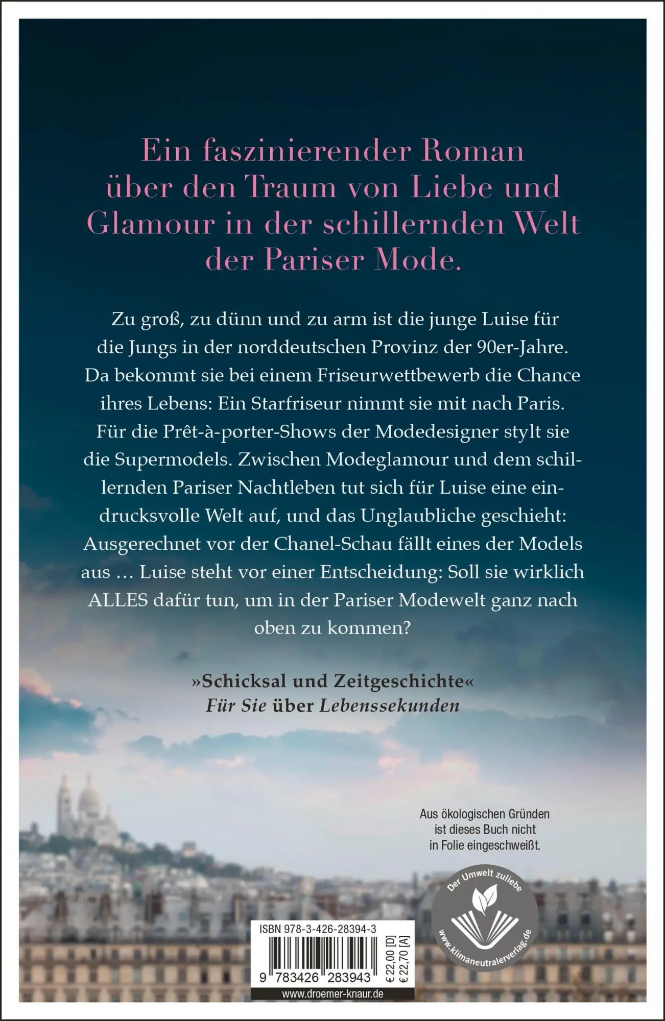 Rückseite: 9783426283943 | Der Traum vom Leben | Katharina Fuchs | Buch | 464 S. | Deutsch | 2023