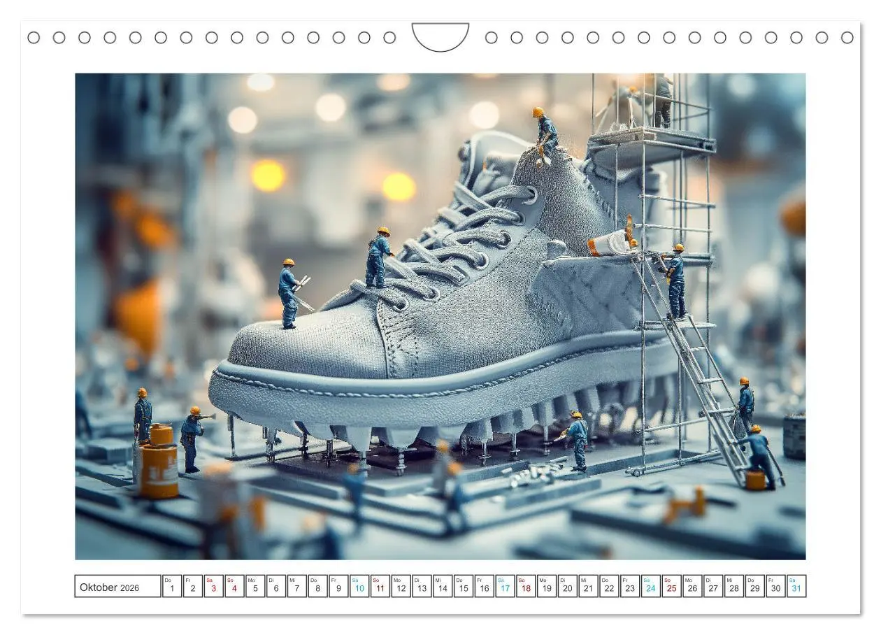 Bild: 9783457283943 | Zauberhafte Miniaturwelt (Wandkalender 2026 DIN A4 quer), CALVENDO...