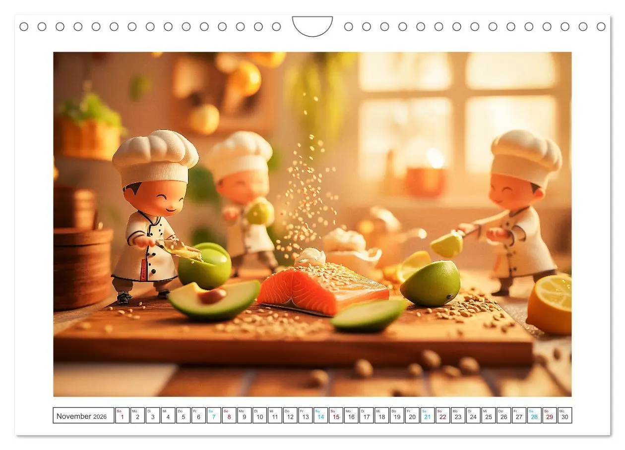 Bild: 9783457283943 | Zauberhafte Miniaturwelt (Wandkalender 2026 DIN A4 quer), CALVENDO...